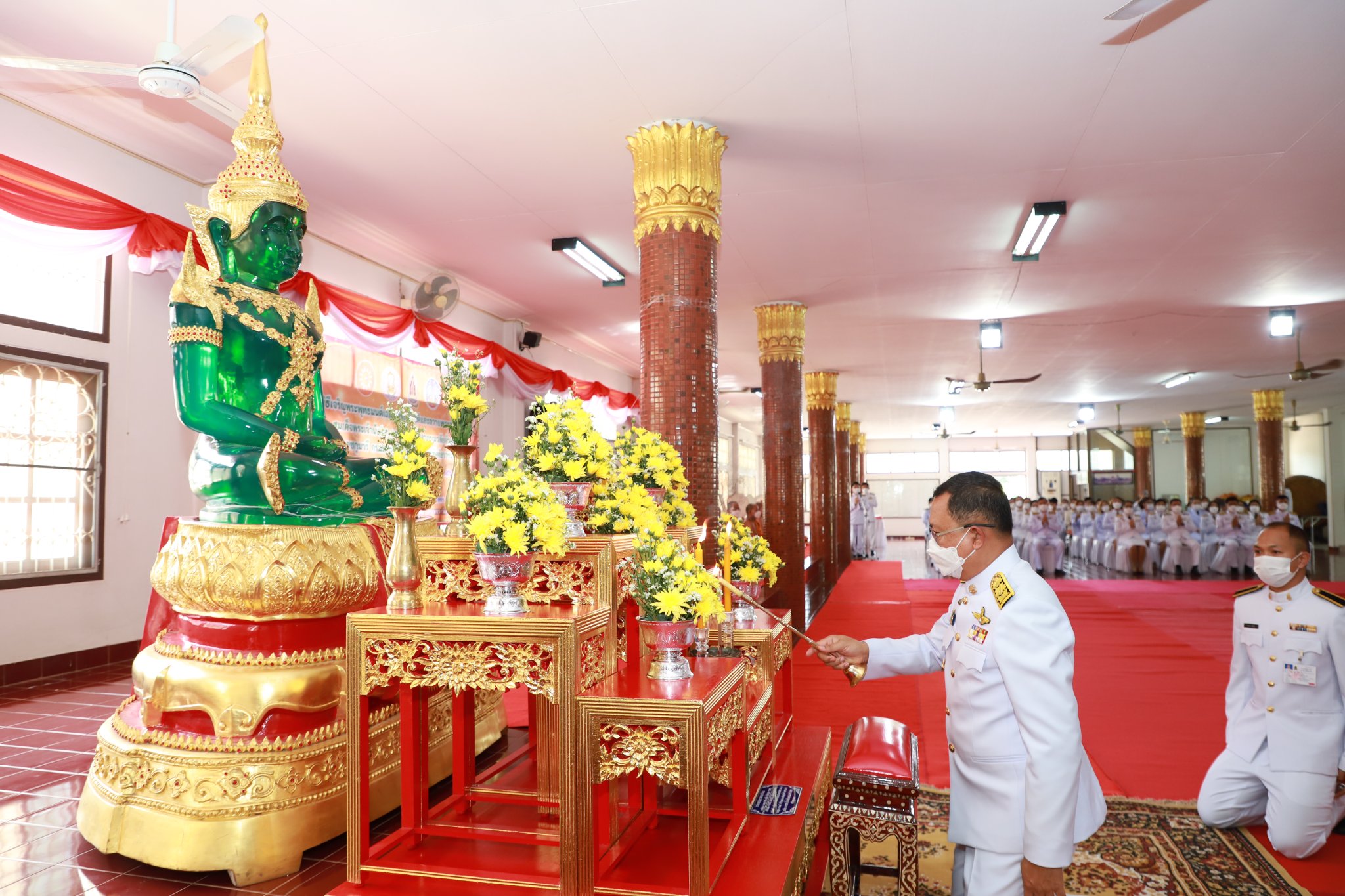 พช.ยโสธร    ร่วมพิธีเฉลิมพระเกียรติสมเด็จเจ้าฟ้าฯ กรมพระศรีสวางควัฒน วรขัตติยราชนารี เนื่องในโอกาสวันคล้ายวันประสูติ 4 กรกฎาคม 2565