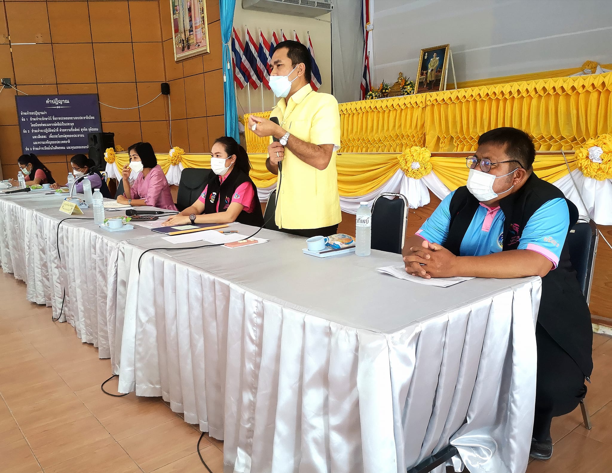 พช.ยโสธร  ออกติดตามการดำเนินงานและโครงการหนี้ค้างชำระกองทุนพัฒนาบทบาทสตรีจังหวัดยโสธร