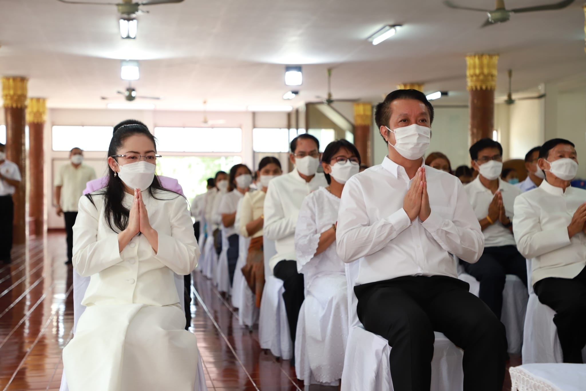 พช.ยโสธร ร่วมทำบุญเนื่องในวันอาสาฬหบูชาและวันเข้าพรรษา