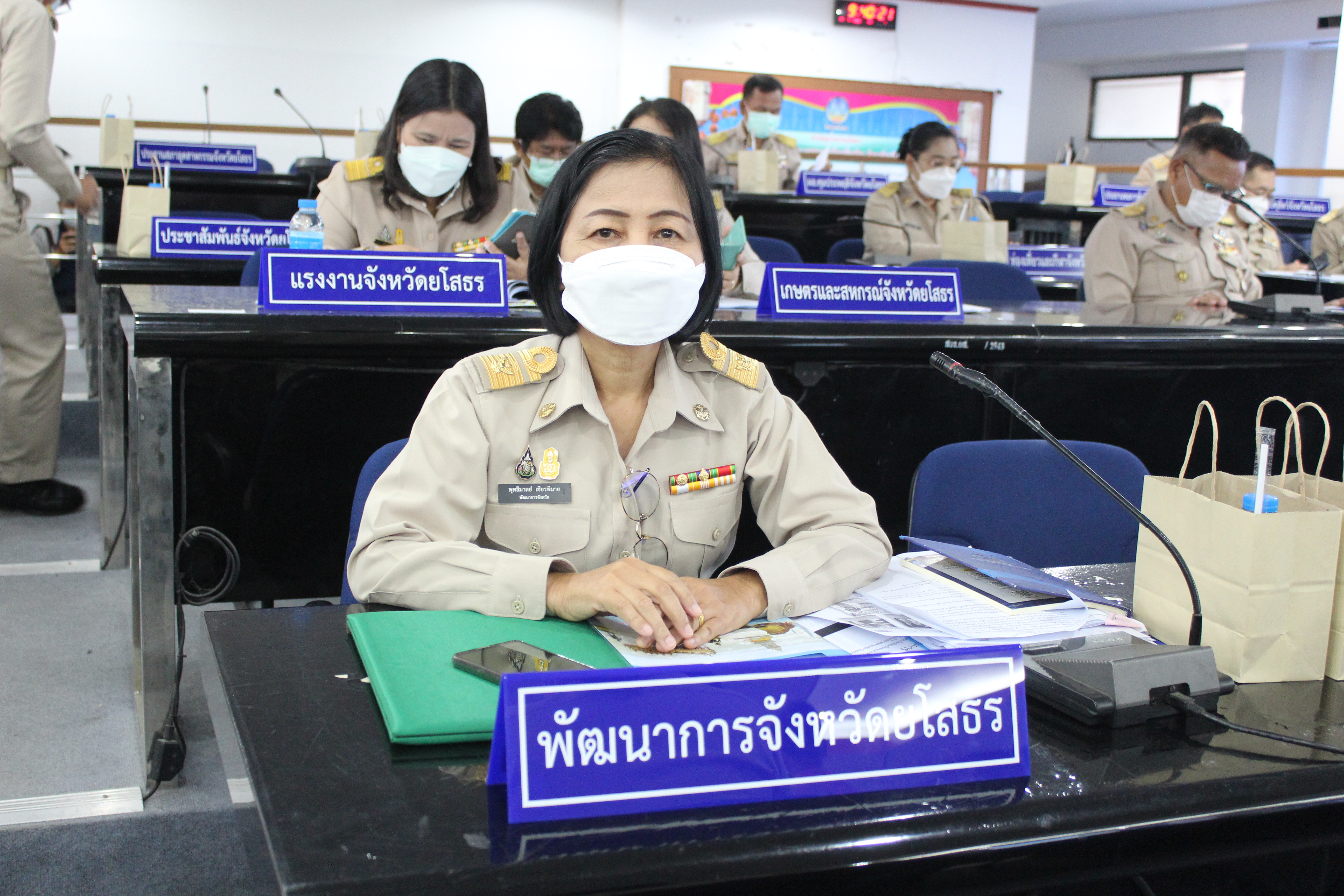 พช.ยโสธร ร่วมประชุมคณะกรมการจังหวัดยโสธร ประจำเดือน กรกฎาคม ครั้งที่ 7/2565