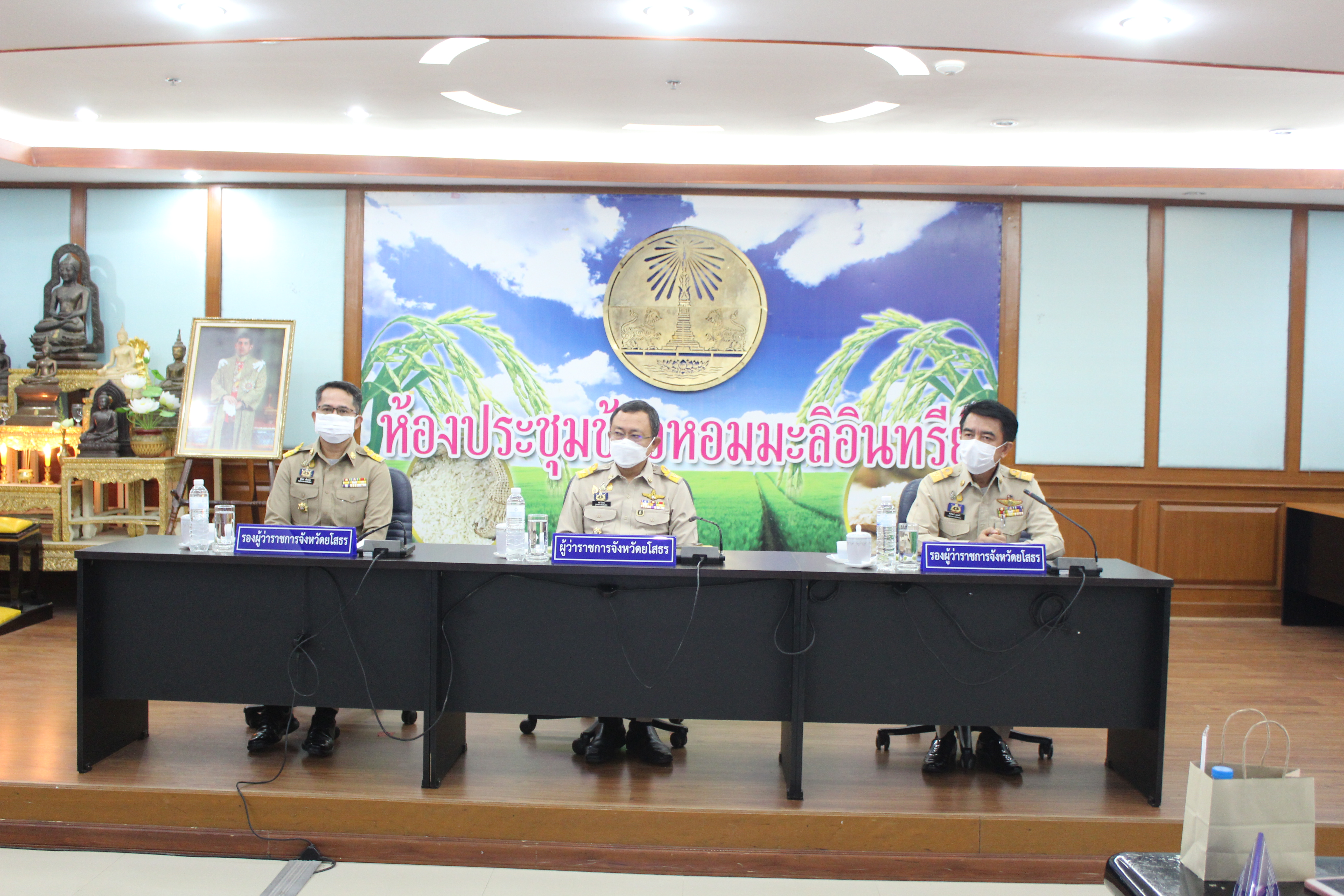 พช.ยโสธร ร่วมประชุมคณะกรมการจังหวัดยโสธร ประจำเดือน กรกฎาคม ครั้งที่ 7/2565