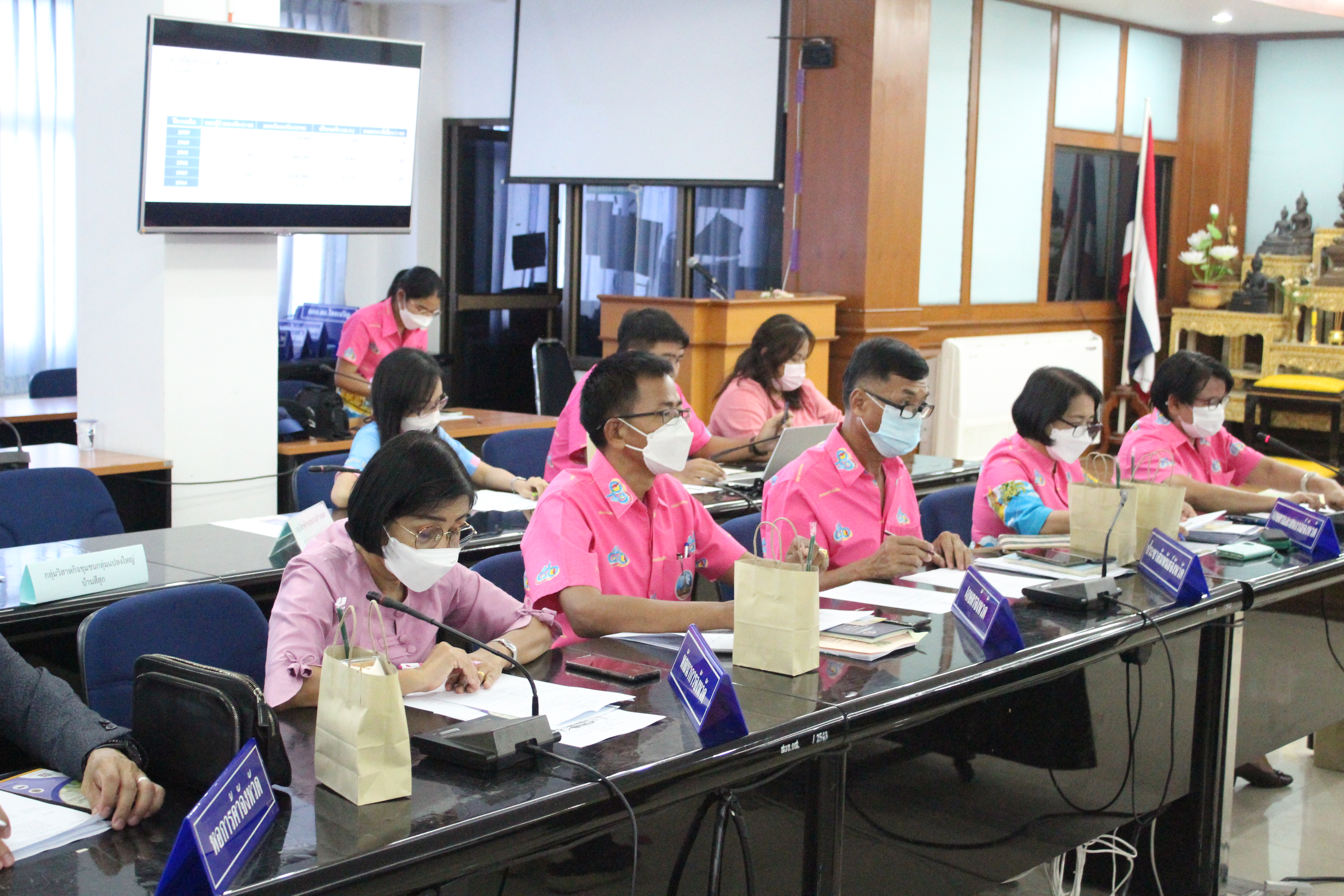 พช.ยโสธร ร่วมประชุม โครงการร่วมลงขัน ชวนกันไปทำนาปีการผลิต 2565/66