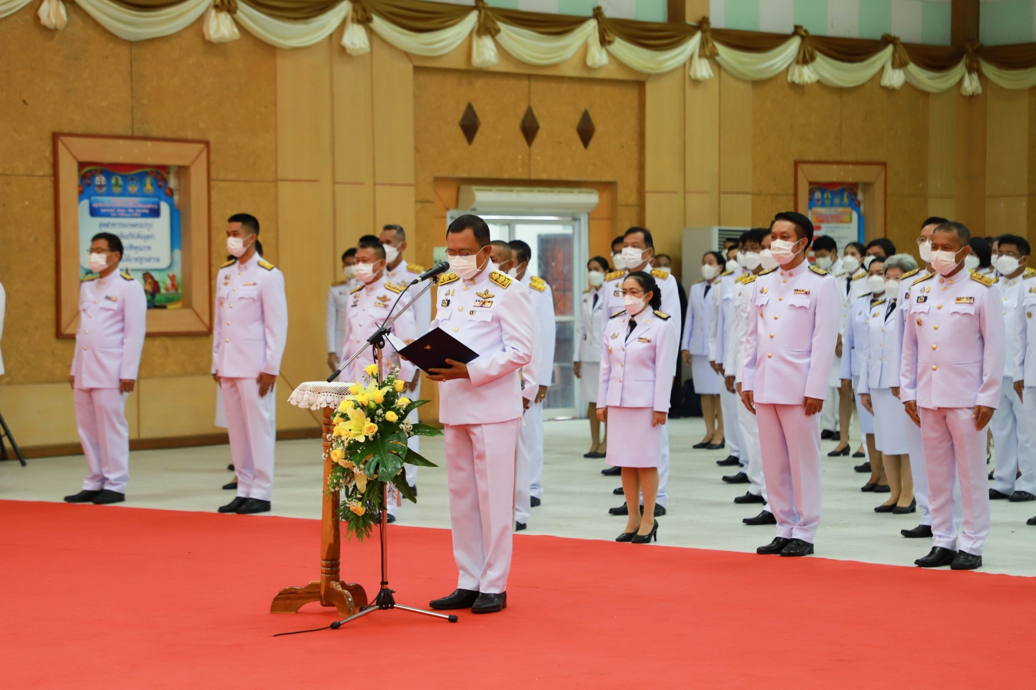 พช.ยโสธร  ร่วมประกอบพิธีเนื่องในวันสมเด็จพระนารายณ์มหาราช ประจำปี 2565 เนื่องในวันคล้ายวันสวรรคต 11 กรกฎาคม 2231