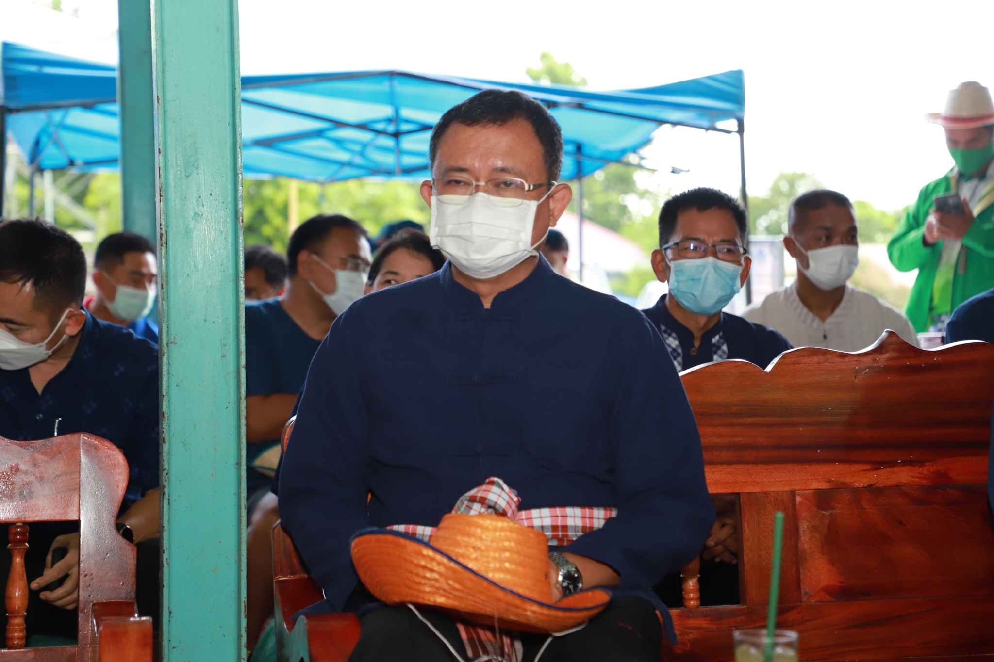 พช.ยโสธร   “ ร่วมลงขัน ชวนกันไปทำนา ” ปี 2565/66