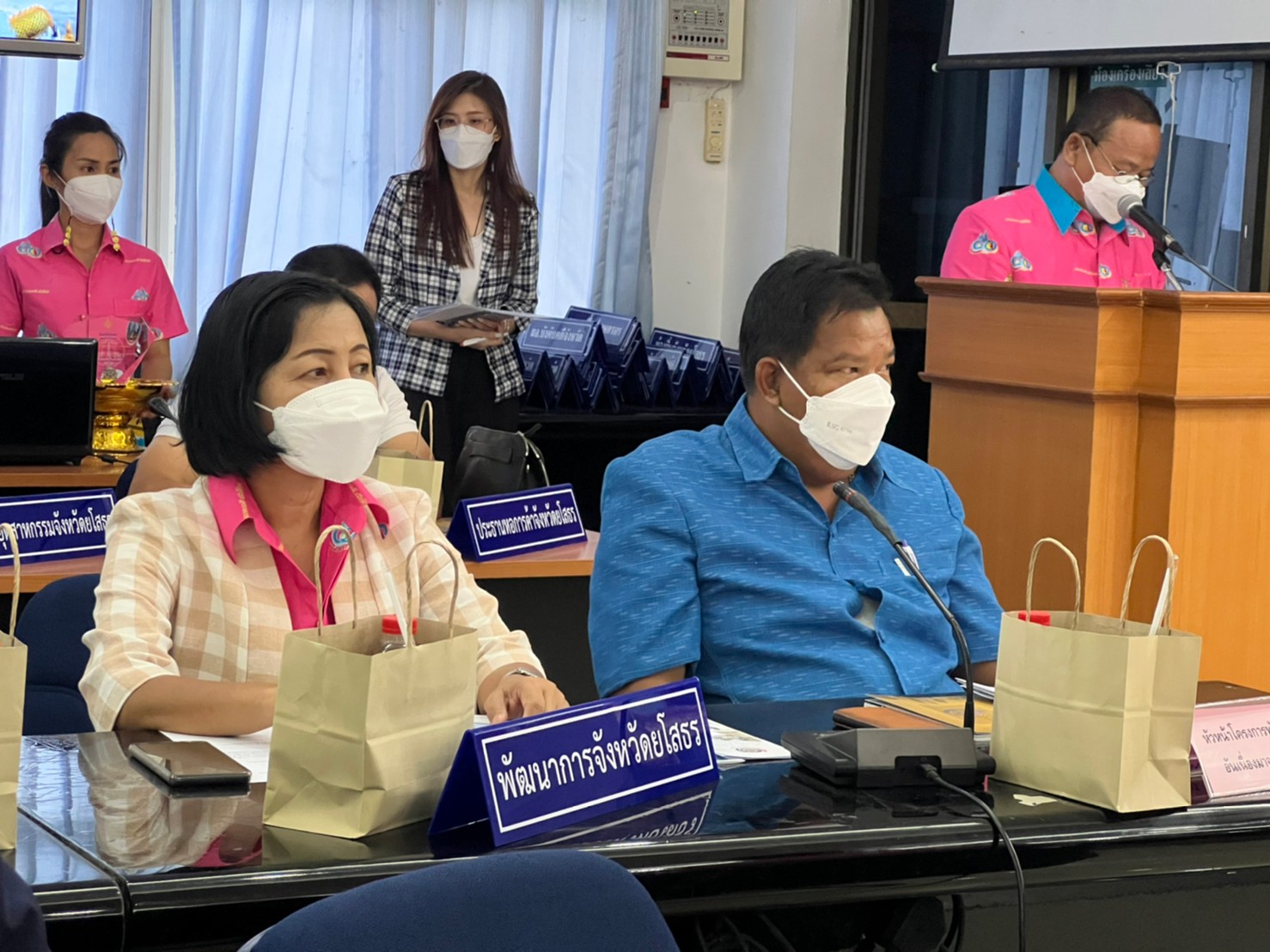 พช.ยโสธร ร่วมประชุม สมาชิกวุฒิสภาร่วมกับภาคราชการและเกษตรกร จังหวัดยโสธร