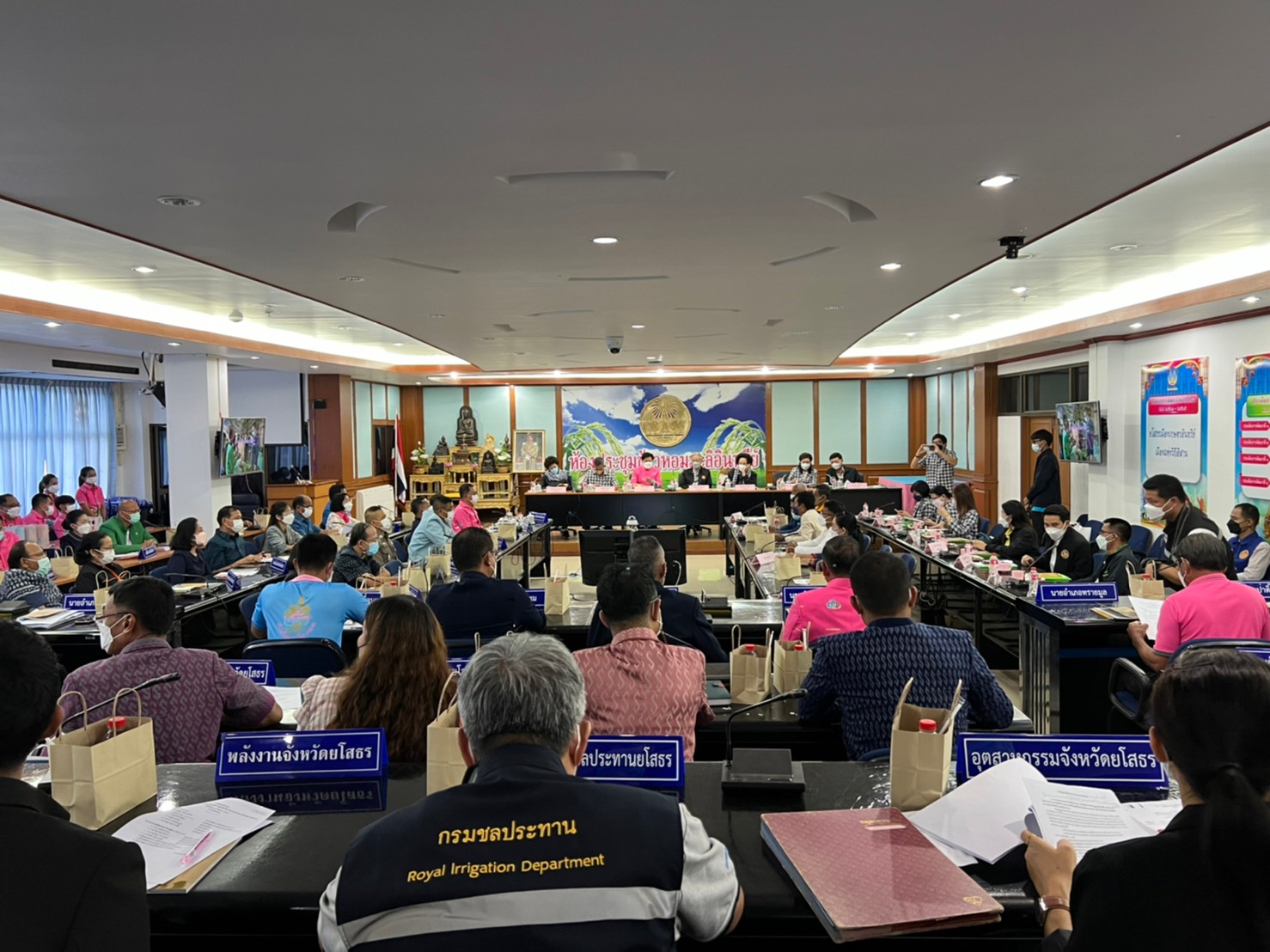 พช.ยโสธร ร่วมประชุม สมาชิกวุฒิสภาร่วมกับภาคราชการและเกษตรกร จังหวัดยโสธร