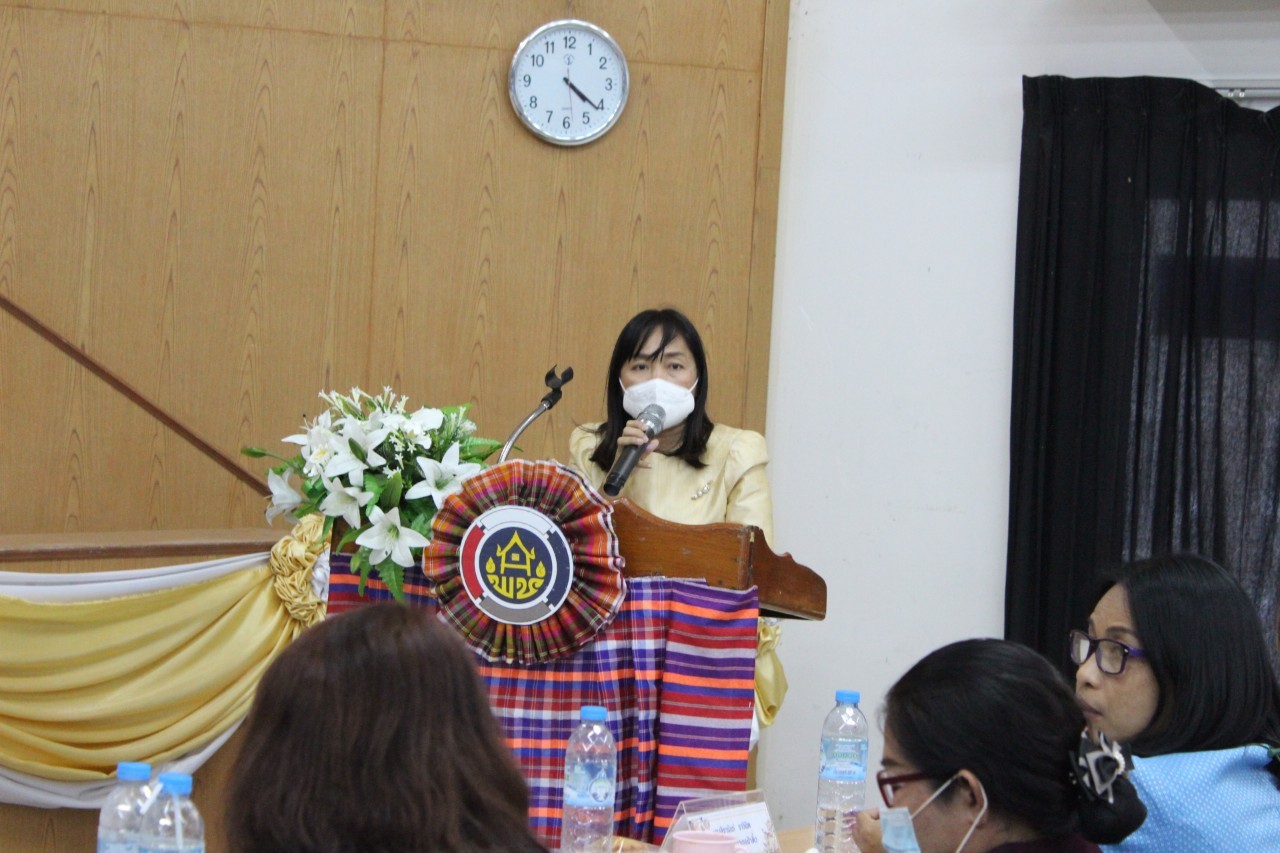 พช.ยโสธร จัดประชุมเชิงปฏิบัติการเจ้าหน้าที่พัฒนาชุมชน ด้านพัสดุ การเงินของหน่วยงาน ประจำปีงบประมาณ พ.ศ. 2565