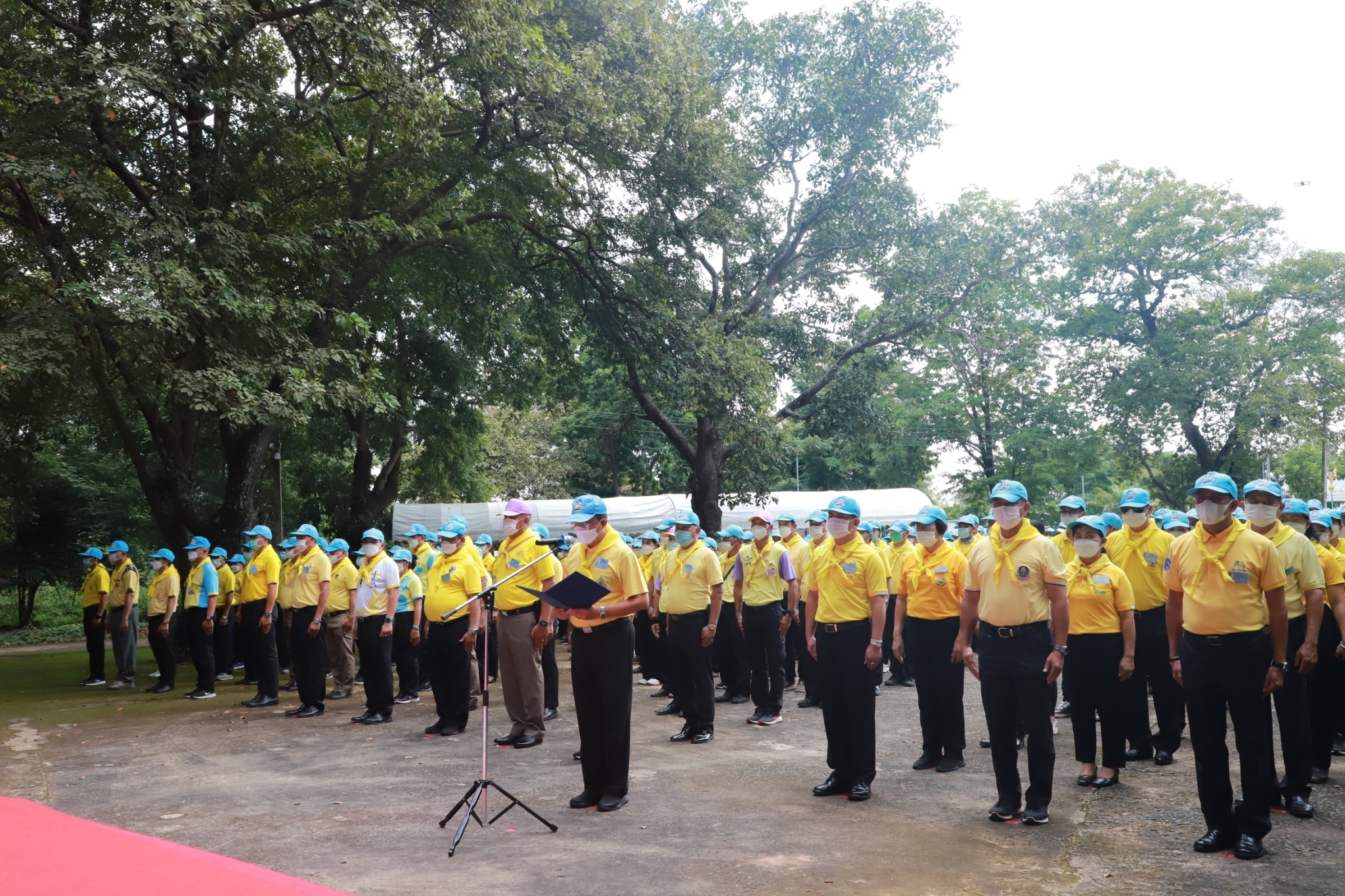 พช.ยโสธร ร่วมกิจกรรมจิตอาสาพัฒนาการปลูกต้นไม้  เนื่องในโอกาสเฉลิมพระชนมพรรษาพระบาทสมเด็จพระเจ้าอยู่หัว      