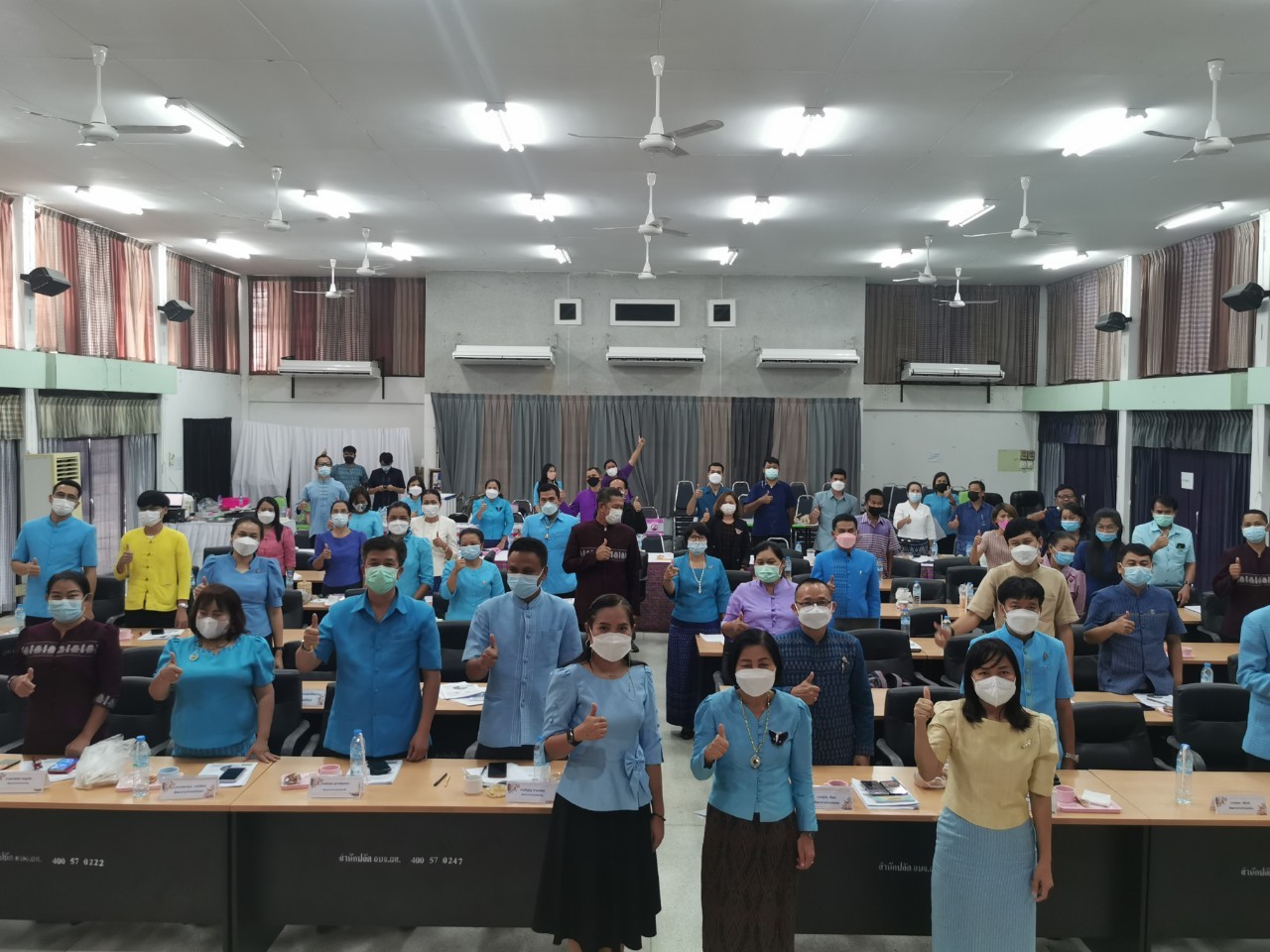 พช.ยโสธร จัดประชุมเชิงปฏิบัติการเจ้าหน้าที่พัฒนาชุมชน ด้านพัสดุ การเงินของหน่วยงาน ประจำปีงบประมาณ พ.ศ. 2565