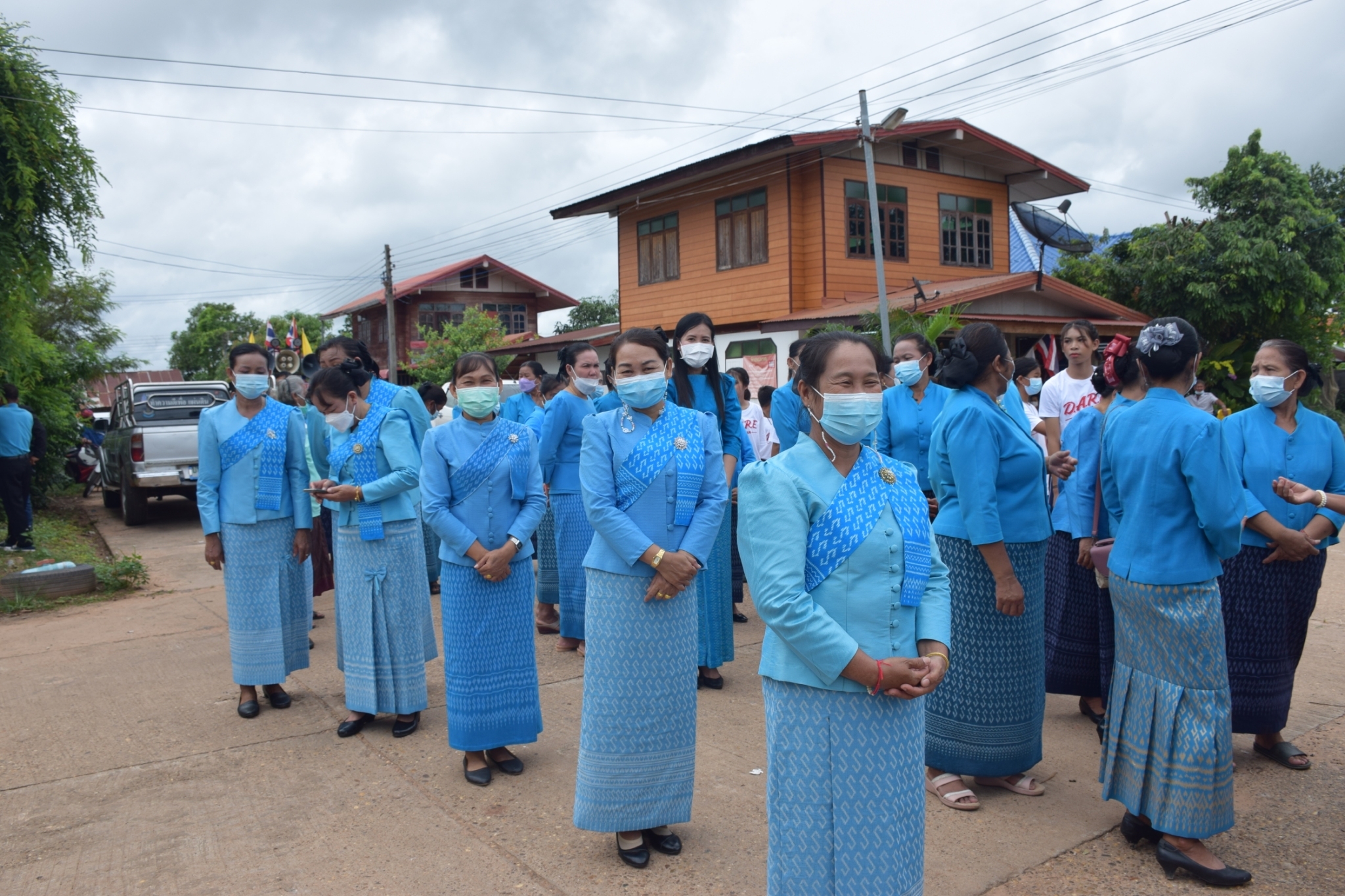 จังหวัดยโสธร…ส่งหมู่บ้านกองทุนแม่ของแผ่นดินบ้านสมสะอาด หมู่ที่ 12 ตำบลโคกสำราญ อำเภอเลิงนกทา เข้ารับการคัดเลือกตามโครงการประกวดหมู่บ้านกองทุนแม่ของแผ่นดินดีเด่น ระดับกรมการพัฒนาชุมชน (เขตตรวจราชการที่ 14)