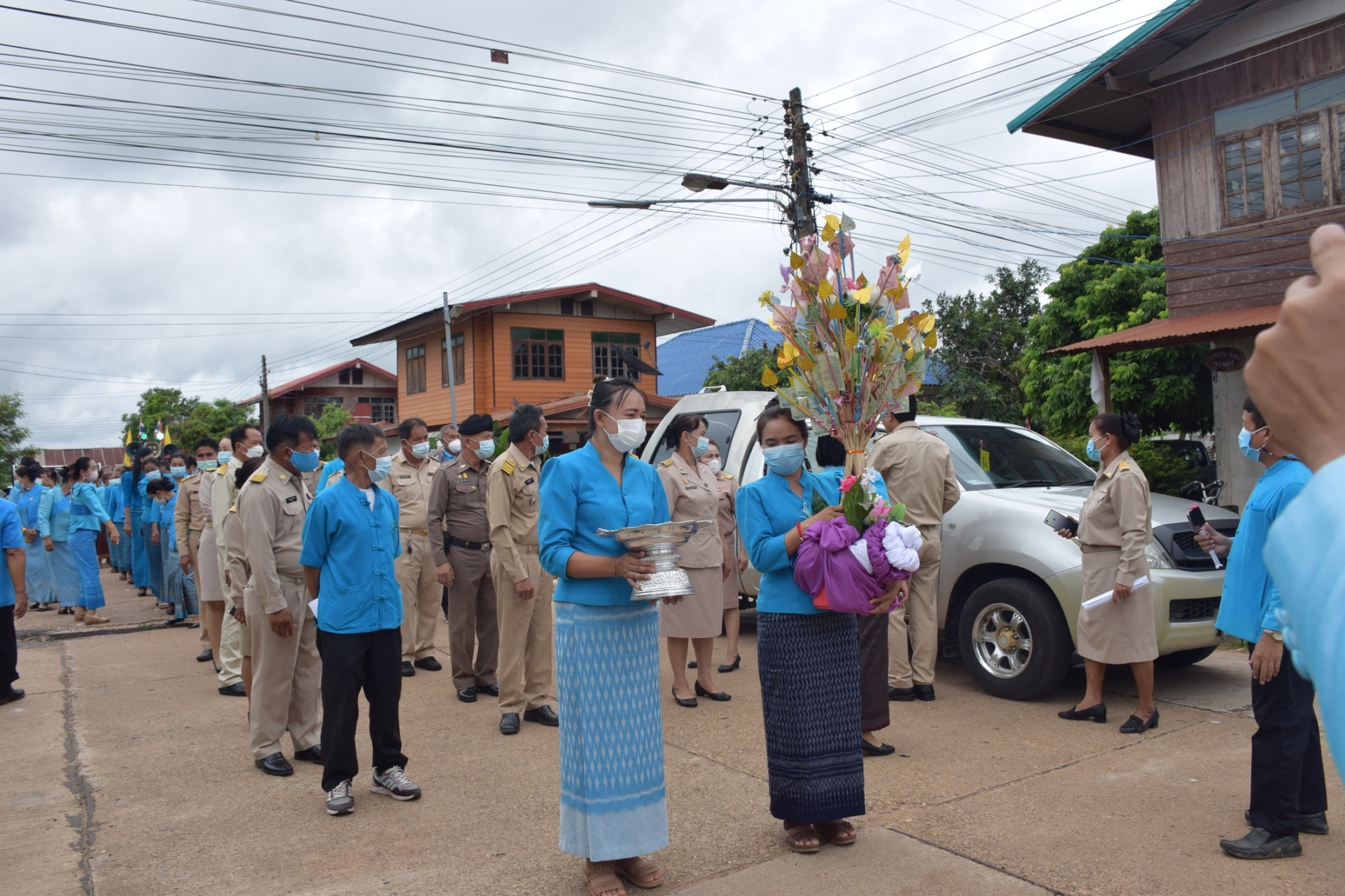 จังหวัดยโสธร…ส่งหมู่บ้านกองทุนแม่ของแผ่นดินบ้านสมสะอาด หมู่ที่ 12 ตำบลโคกสำราญ อำเภอเลิงนกทา เข้ารับการคัดเลือกตามโครงการประกวดหมู่บ้านกองทุนแม่ของแผ่นดินดีเด่น ระดับกรมการพัฒนาชุมชน (เขตตรวจราชการที่ 14)