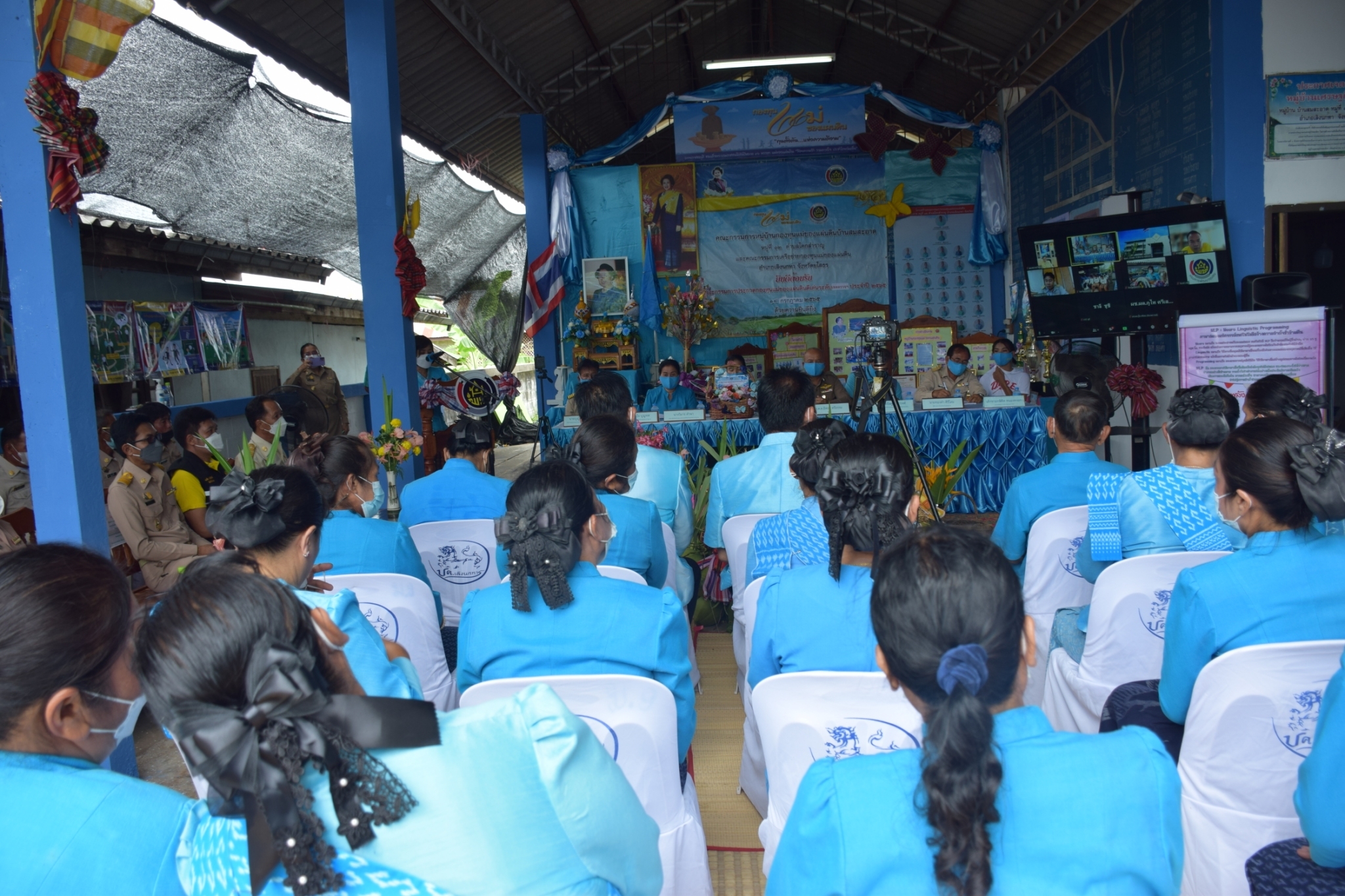 จังหวัดยโสธร…ส่งหมู่บ้านกองทุนแม่ของแผ่นดินบ้านสมสะอาด หมู่ที่ 12 ตำบลโคกสำราญ อำเภอเลิงนกทา เข้ารับการคัดเลือกตามโครงการประกวดหมู่บ้านกองทุนแม่ของแผ่นดินดีเด่น ระดับกรมการพัฒนาชุมชน (เขตตรวจราชการที่ 14)