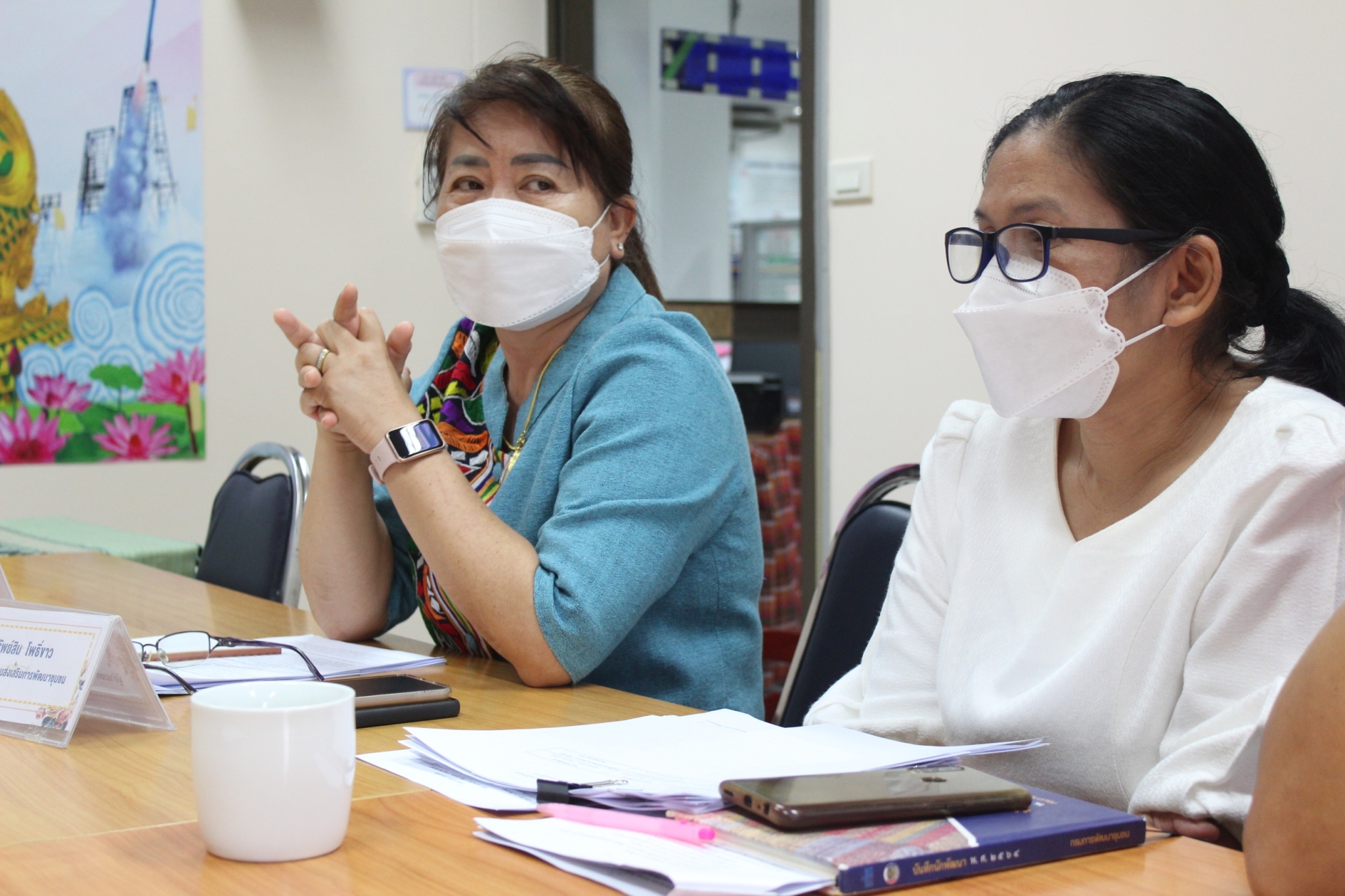 พช.ยโสธร ประชุมเจ้าหน้าที่สำนักงานพัฒนาชุมชนจังหวัดยโสธร ครั้งที่ 6 /2565