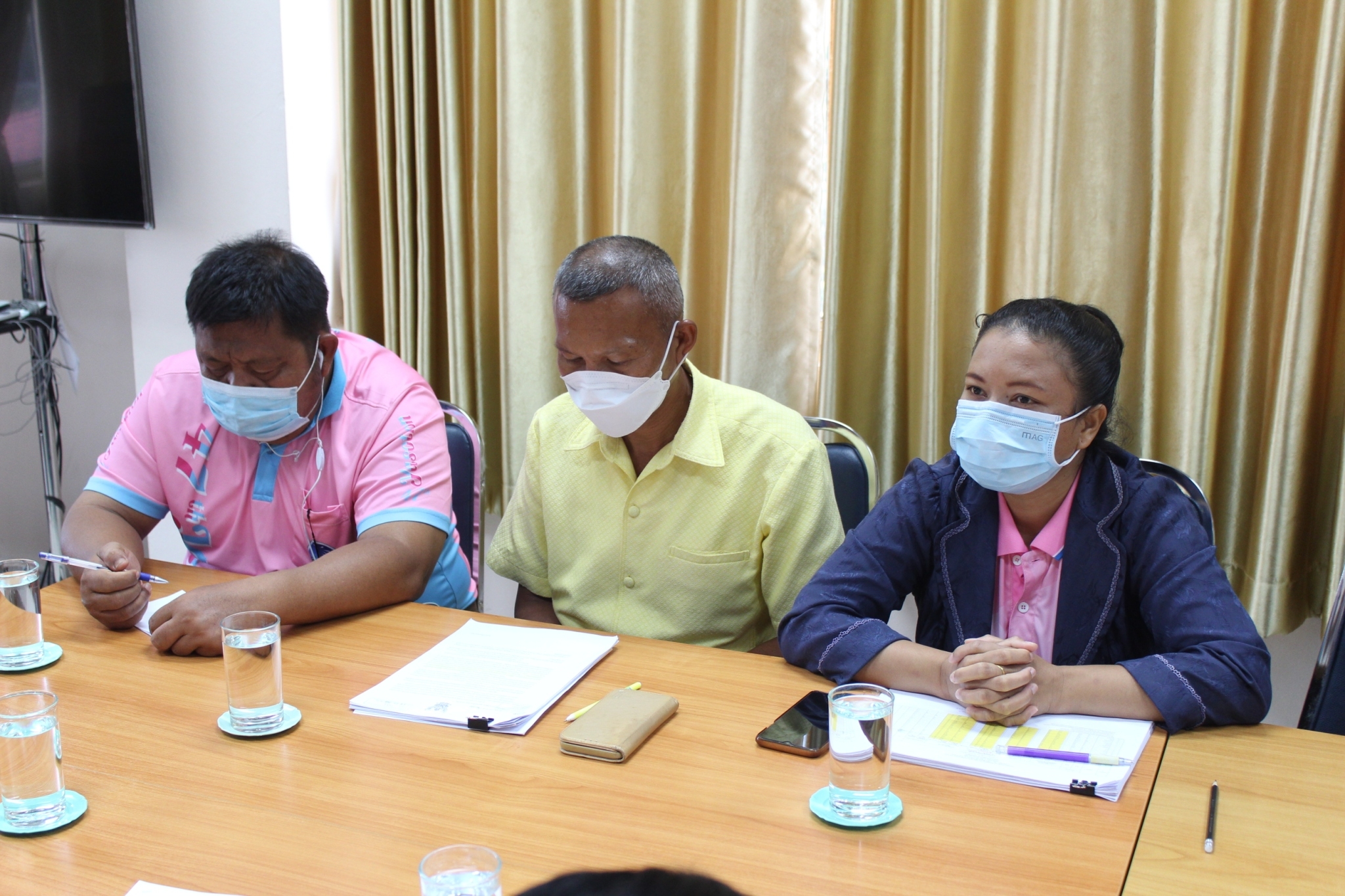 พช.ยโสธร ประชุมเจ้าหน้าที่สำนักงานพัฒนาชุมชนจังหวัดยโสธร ครั้งที่ 6 /2565