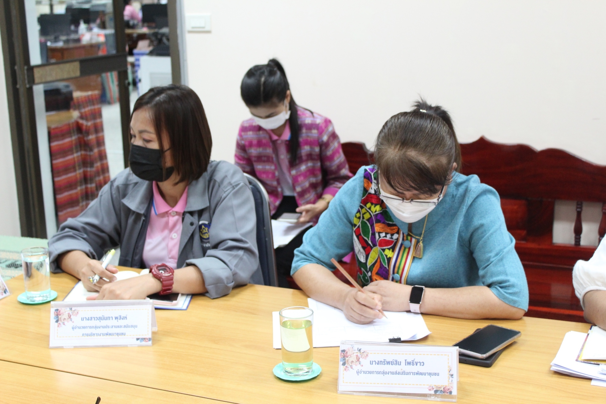 พช.ยโสธร ประชุมเจ้าหน้าที่สำนักงานพัฒนาชุมชนจังหวัดยโสธร ครั้งที่ 6 /2565