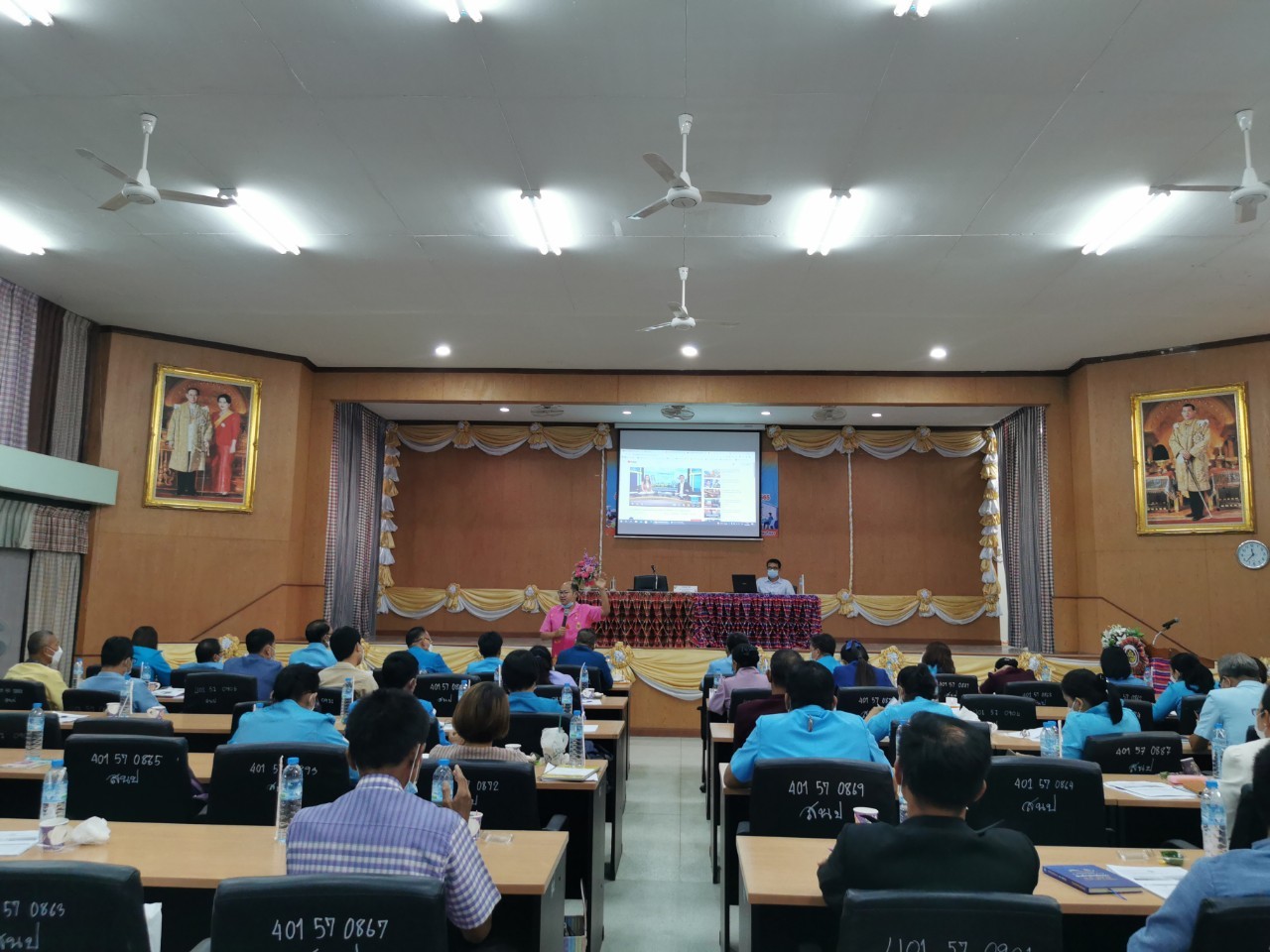 พช.ยโสธร จัดประชุมเชิงปฏิบัติการเจ้าหน้าที่พัฒนาชุมชน ด้านพัสดุ การเงินของหน่วยงาน ประจำปีงบประมาณ พ.ศ. 2565