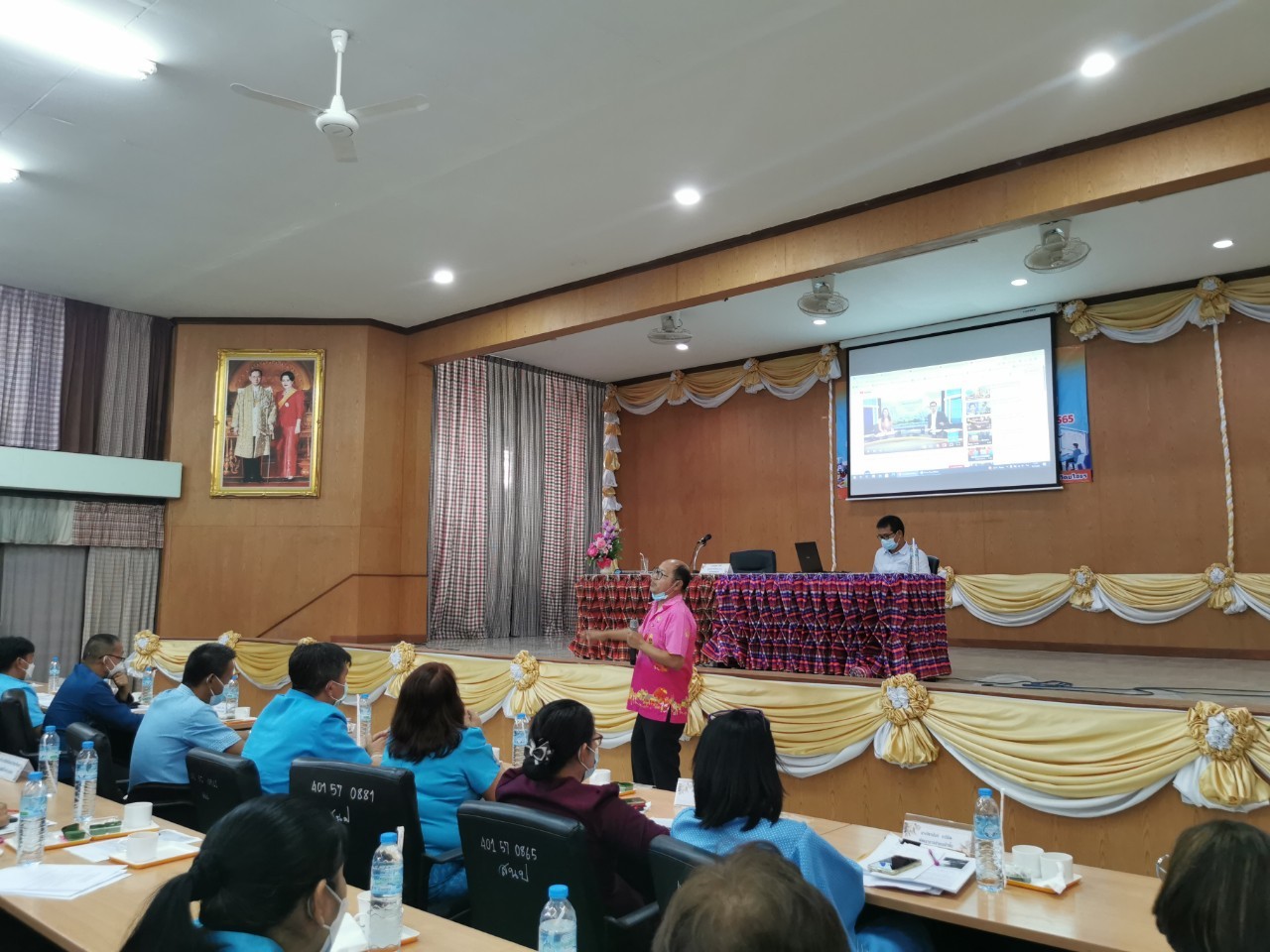 พช.ยโสธร จัดประชุมเชิงปฏิบัติการเจ้าหน้าที่พัฒนาชุมชน ด้านพัสดุ การเงินของหน่วยงาน ประจำปีงบประมาณ พ.ศ. 2565