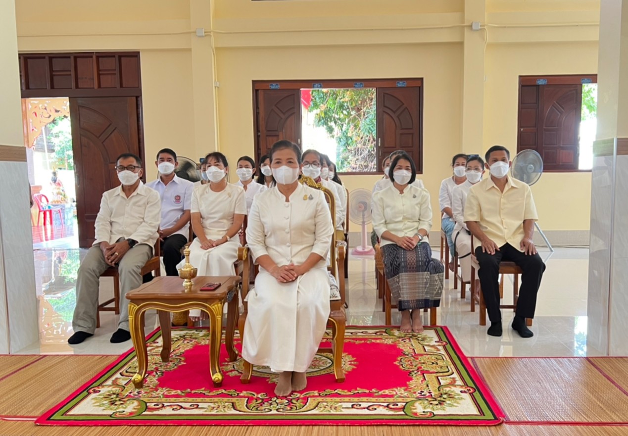 พช.ยโสธร ร่วมโครงการเสริมสร้างคุณธรรมจริยธรรม ค่านิยมความเป็นไทย ประจำปี 2565