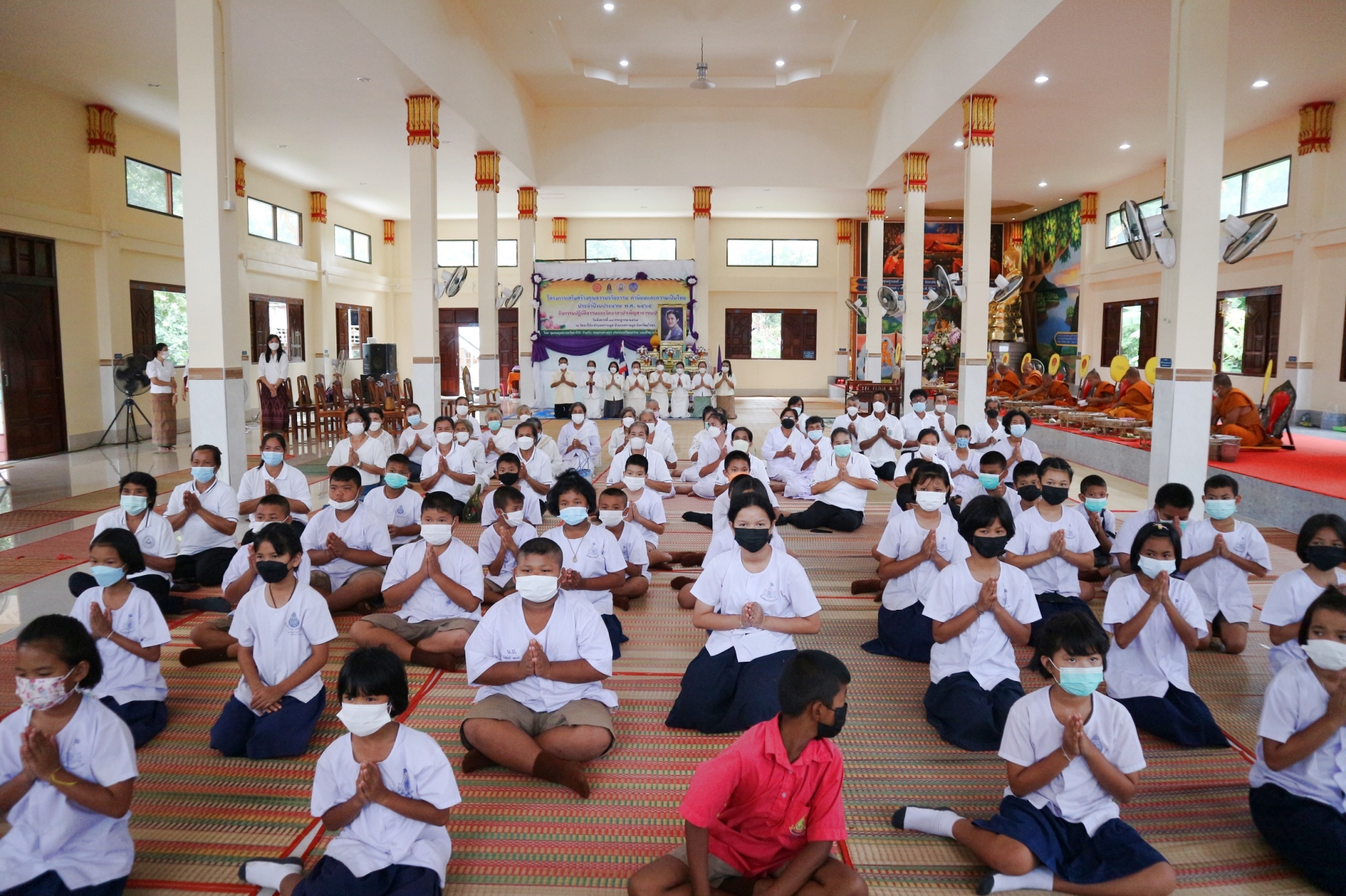 พช.ยโสธร ร่วมโครงการเสริมสร้างคุณธรรมจริยธรรม ค่านิยมความเป็นไทย ประจำปี 2565