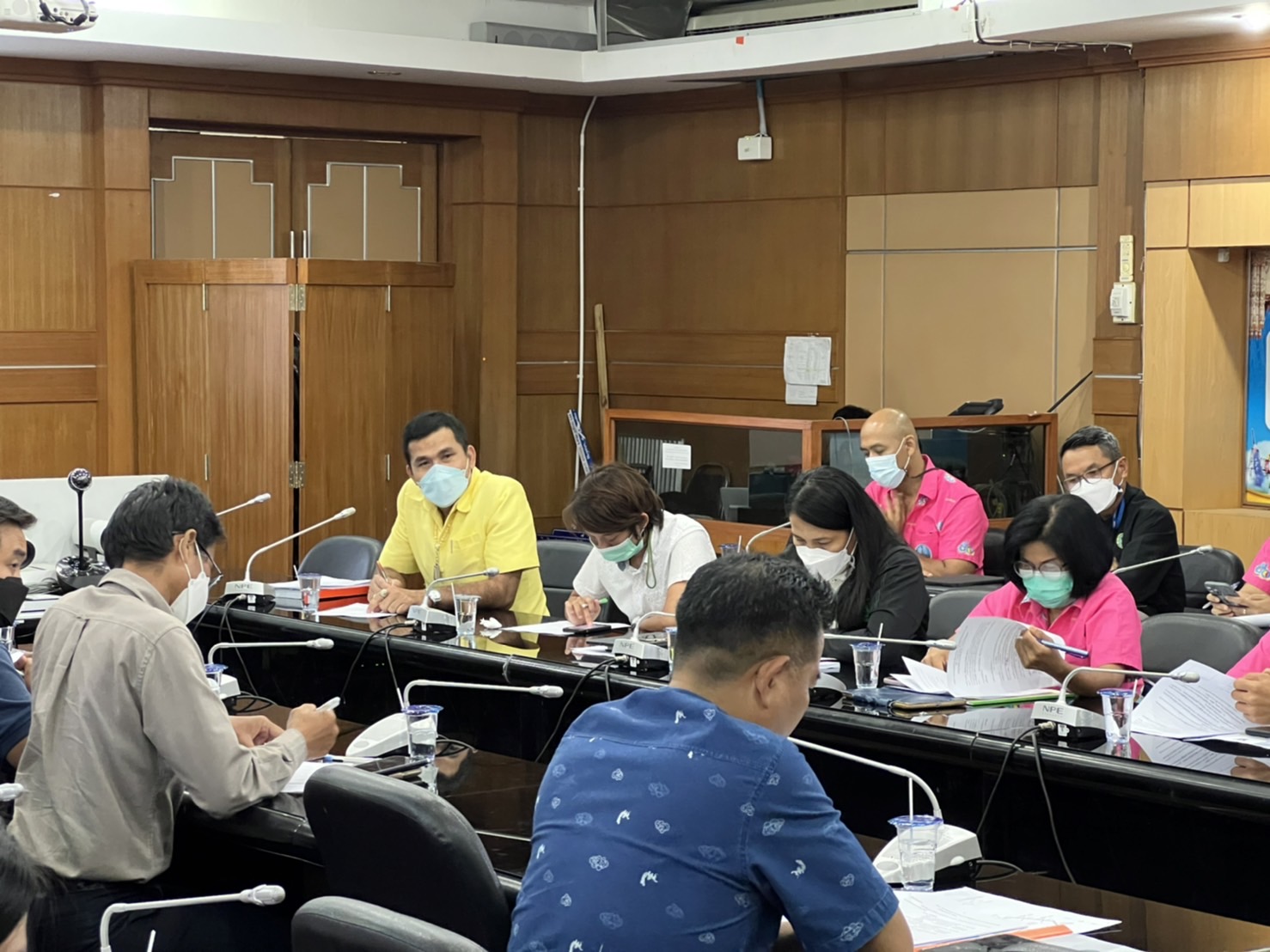 พช.ยโสธร ร่วมประชุมเตรียมความพร้อมชี้แจงงบประมาณรายจ่าย ประจำปีงบประมาณ พ.ศ.2566