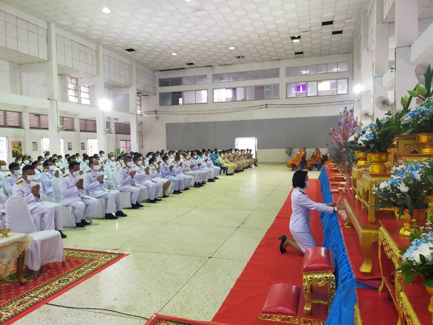 เครือข่ายกองทุนแม่ของแผ่นดินอำเภอไทยเจริญ จังหวัดยโสธร ขับเคลื่อนโครงการ “90 พรรษา 999 สมทบทุนศรัทธา ทุนปัญญา กองทุนแม่ของแผ่นดิน ทุนตั้งต้นแห่งความดีงาม” ประจำปี 2565