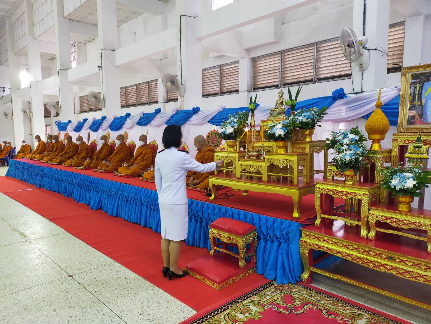 เครือข่ายกองทุนแม่ของแผ่นดินอำเภอไทยเจริญ จังหวัดยโสธร ขับเคลื่อนโครงการ “90 พรรษา 999 สมทบทุนศรัทธา ทุนปัญญา กองทุนแม่ของแผ่นดิน ทุนตั้งต้นแห่งความดีงาม” ประจำปี 2565