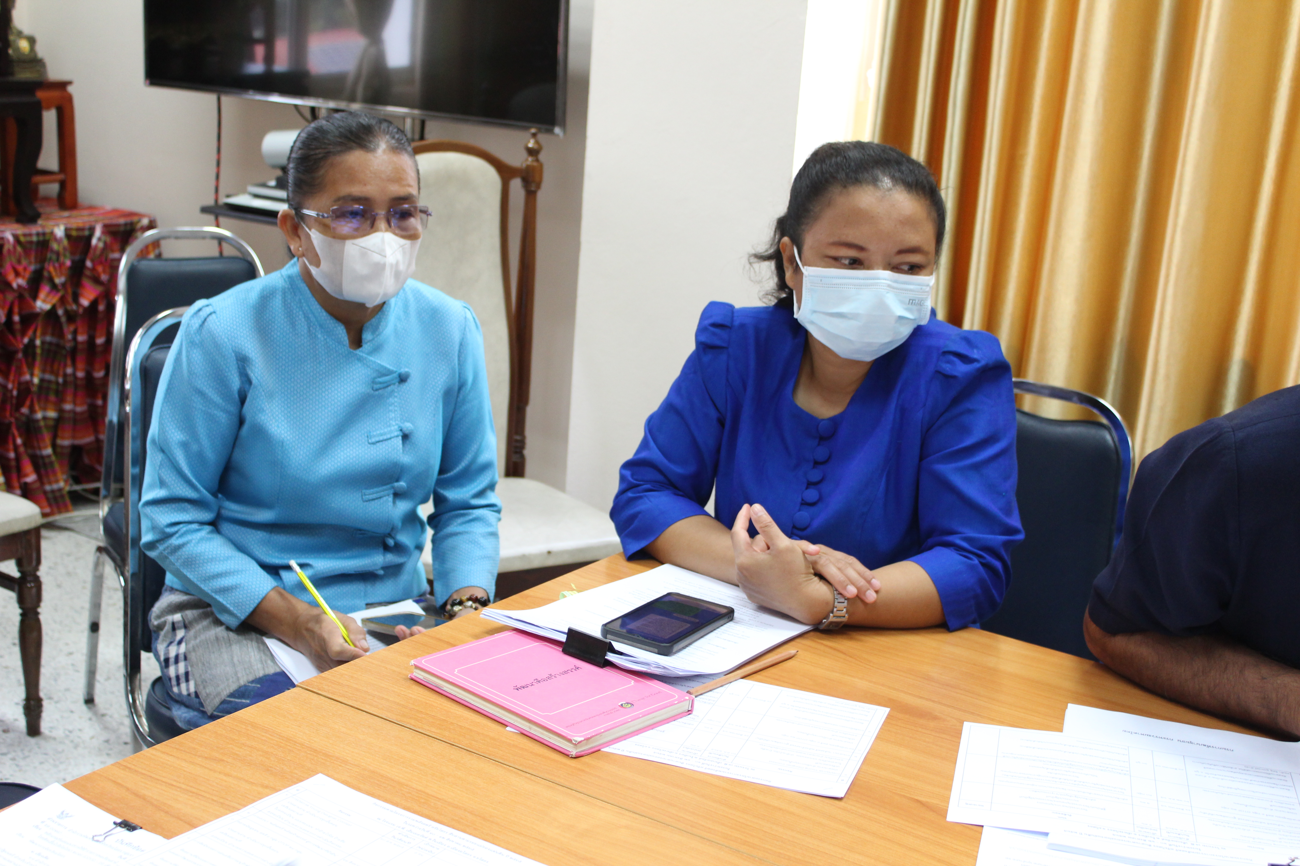 พช.ยโสธร ประชุมเจ้าหน้าที่สำนักงานพัฒนาชุมชนจังหวัดยโสธร ครั้งที่ 7 /2565