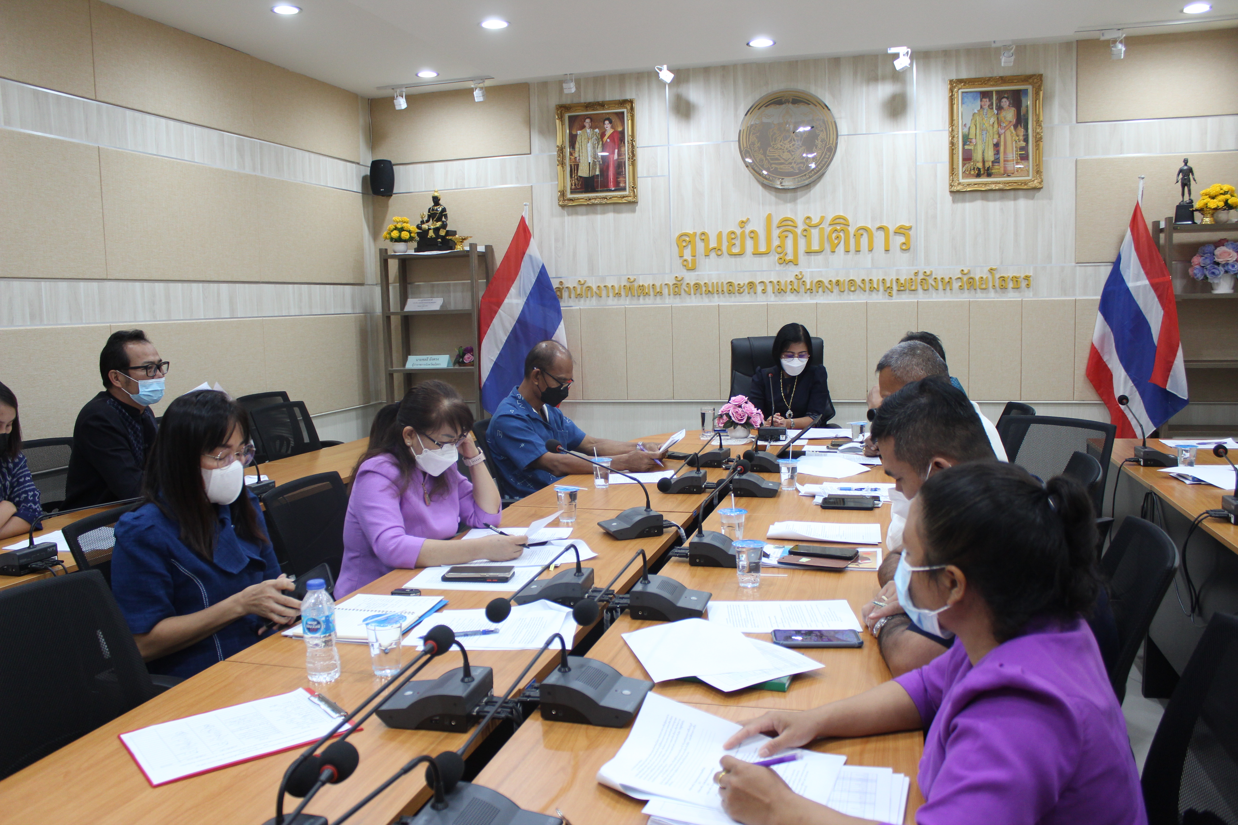 พช.ยโสธร ประชุมเตรียมความพร้อมคณะกรรมการคัดเลือกอาสาพัฒนา (อสพ.) รุ่นที่ 74 จังหวัดยโสธร ครั้งที่ 1/2565