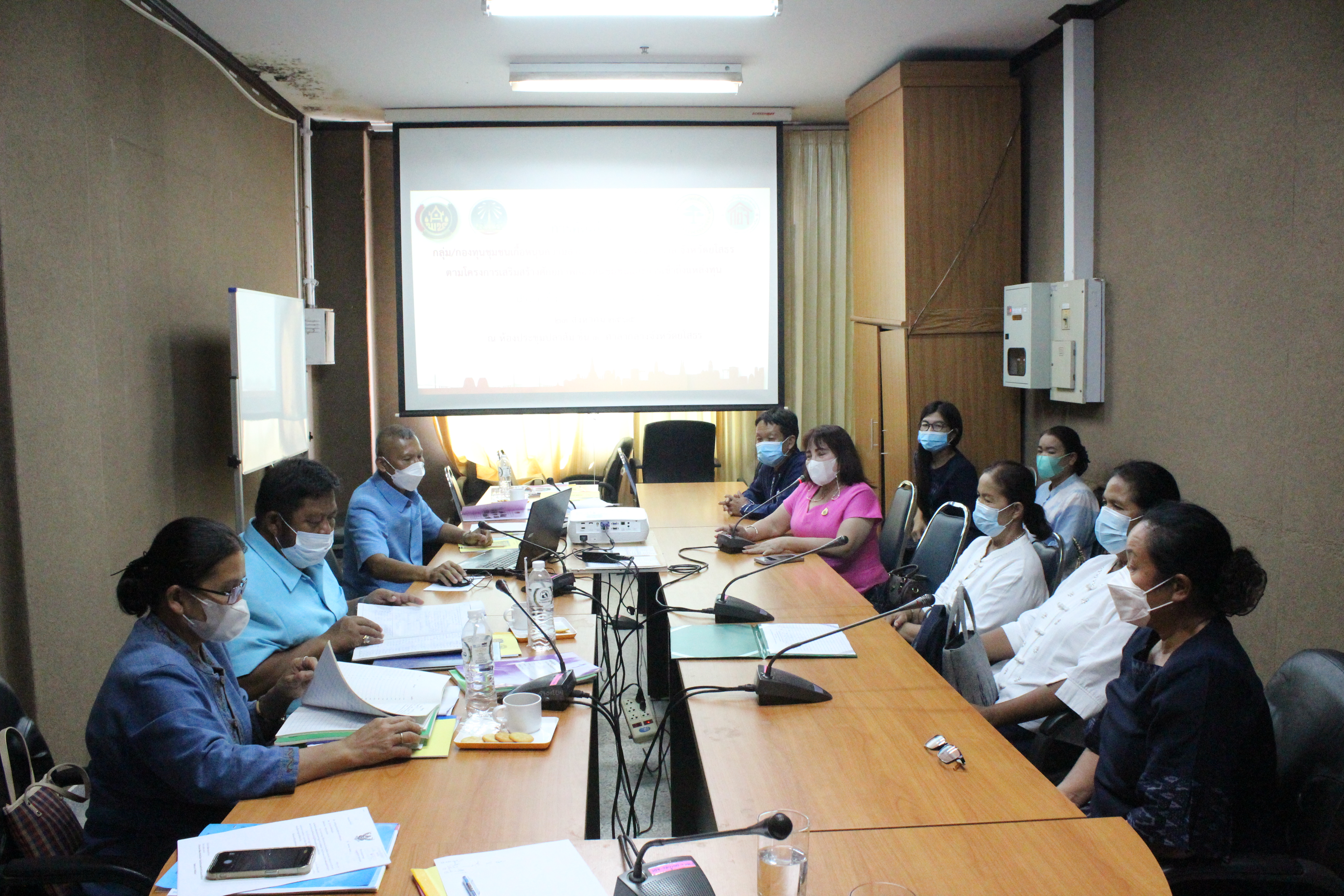 พช.ยโสธร ดำเนินการคัดเลือกกองทุนเกื้อหนุนความสำเร็จตามหลักธรรมาภิบาล ประจำปี 2565