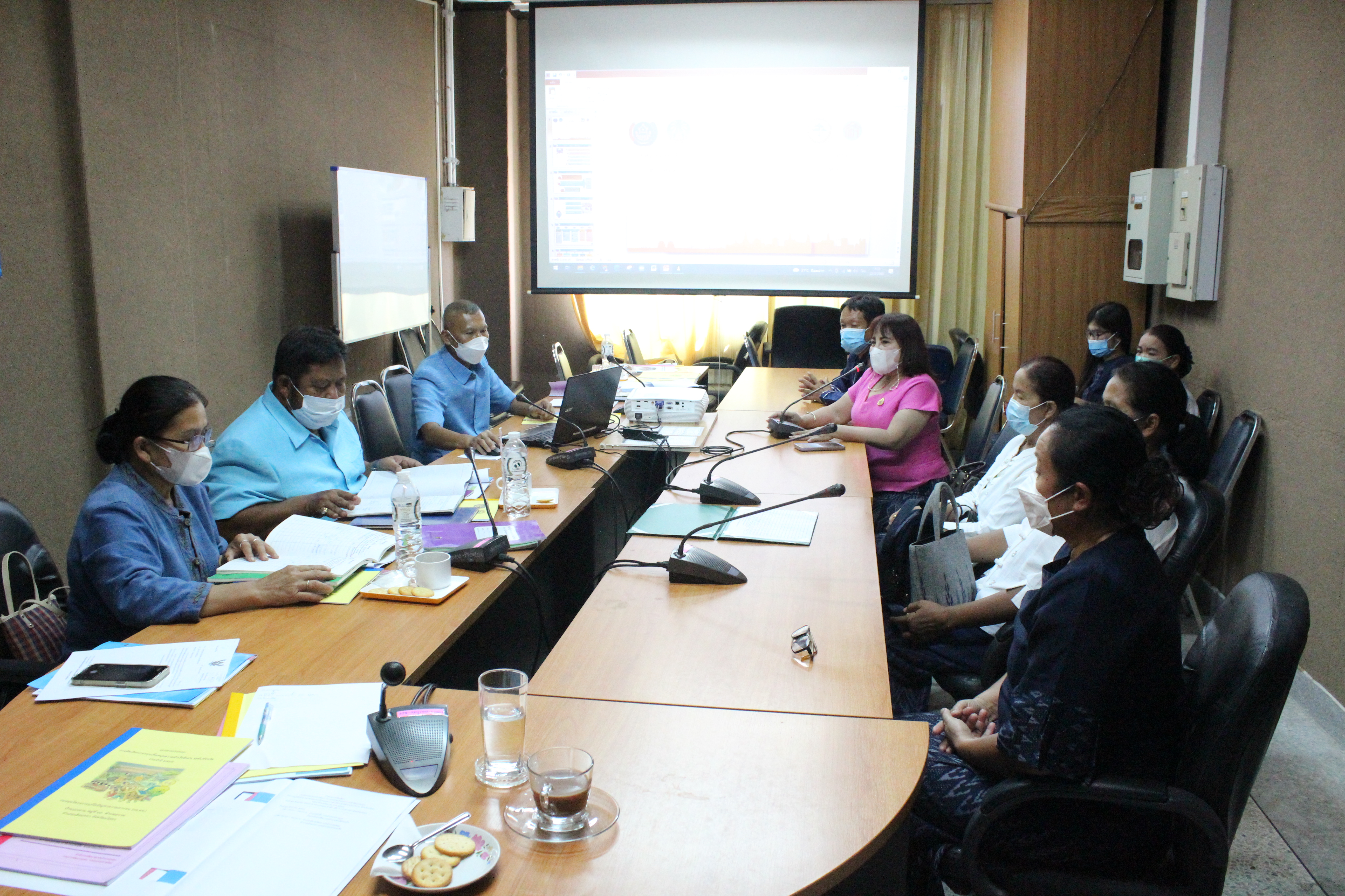 พช.ยโสธร ดำเนินการคัดเลือกกองทุนเกื้อหนุนความสำเร็จตามหลักธรรมาภิบาล ประจำปี 2565