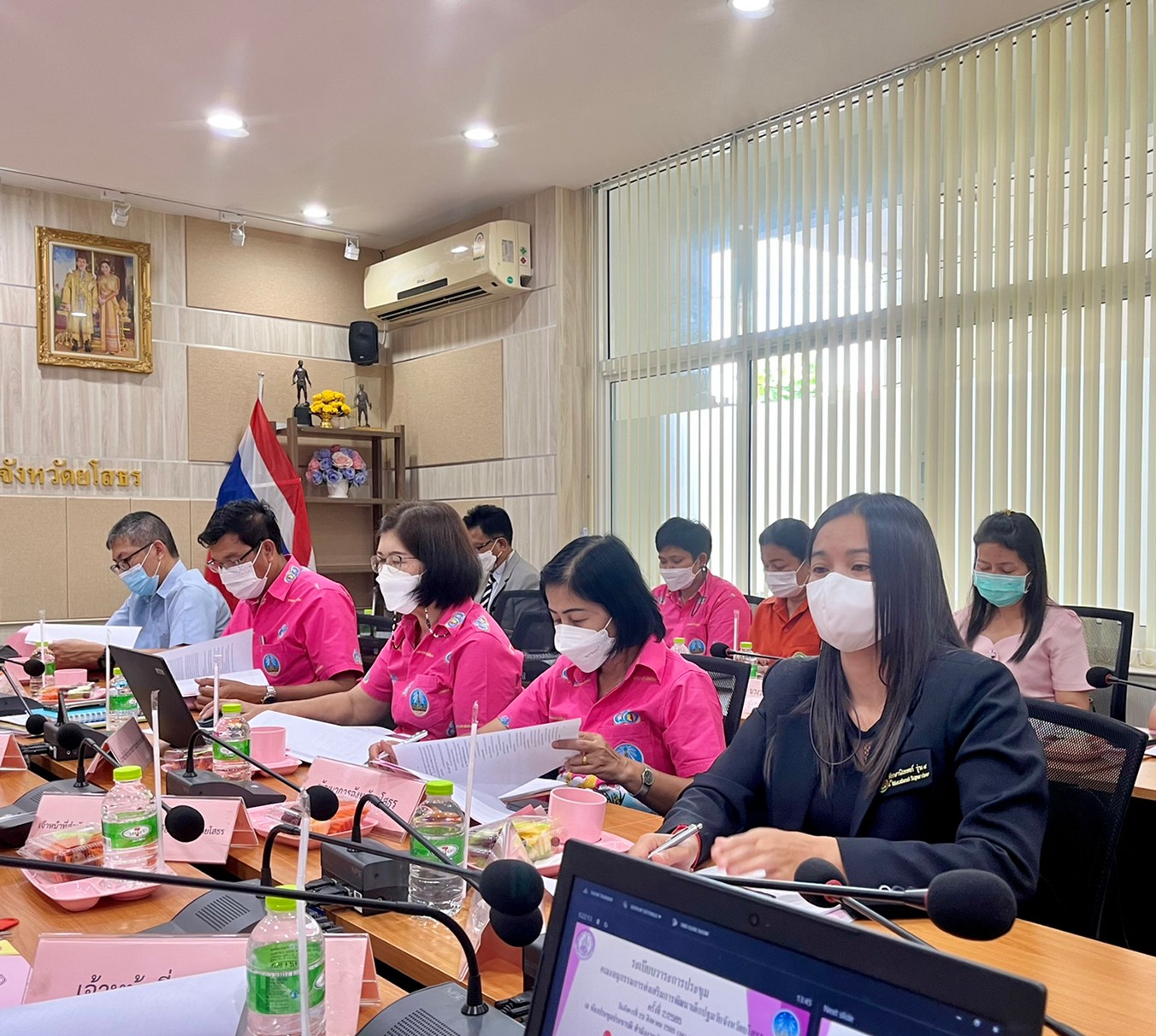 พช.ยโสธร ร่วมประชุมคณะกรรมการส่งเสริมการพัฒนาเด็กปฐมวัยจังหวัดยโสธร ครั้งที่ 2 /2565