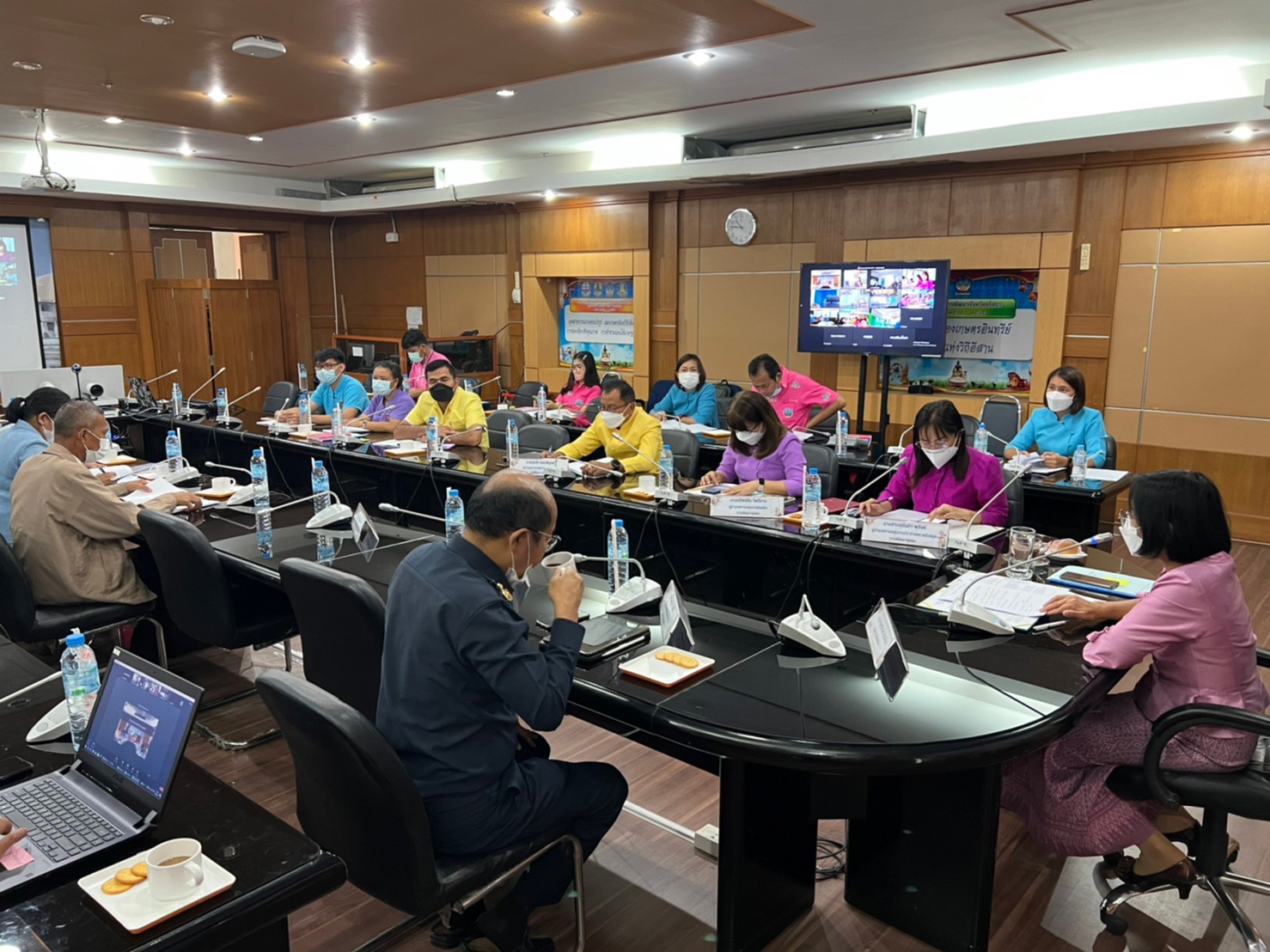 พช.ยโสธร ประชุมเชิงปฏิบัติการเพื่อส่งเสริมความรู้ ความเข้าใจ ในการปฏิบัติงานแก่เจ้าหน้าที่พัฒนาชุมชน ให้มีความโปร่งใส ปราศจากการทุจริตประพฤติมิชอบ ”ผ่านระบบ zoom cloud meeting