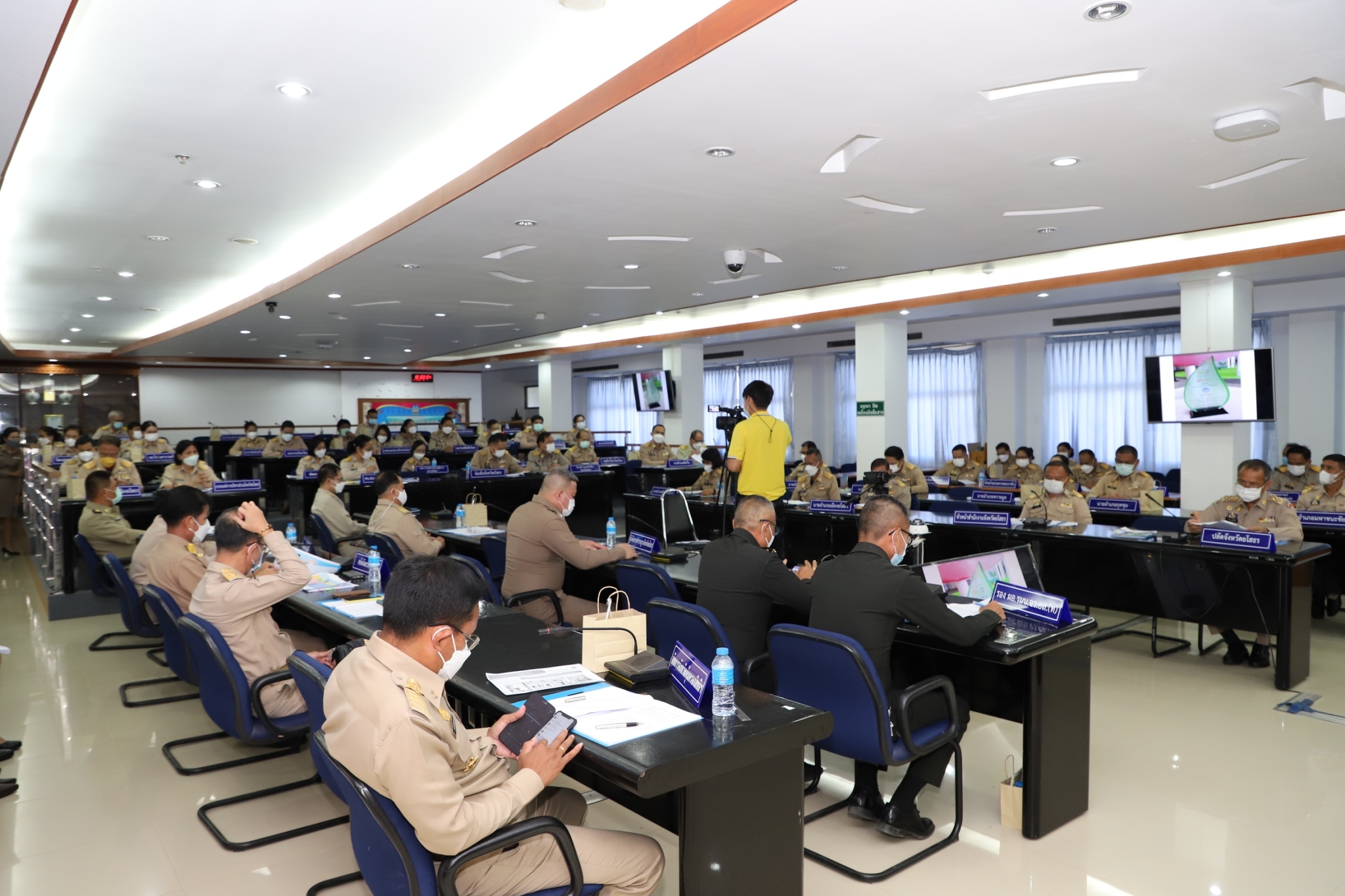 พช.ยโสธร ร่วมประชุมคณะกรมการจังหวัดยโสธร ประจำเดือน สิงหาคม ครั้งที่ 8/2565