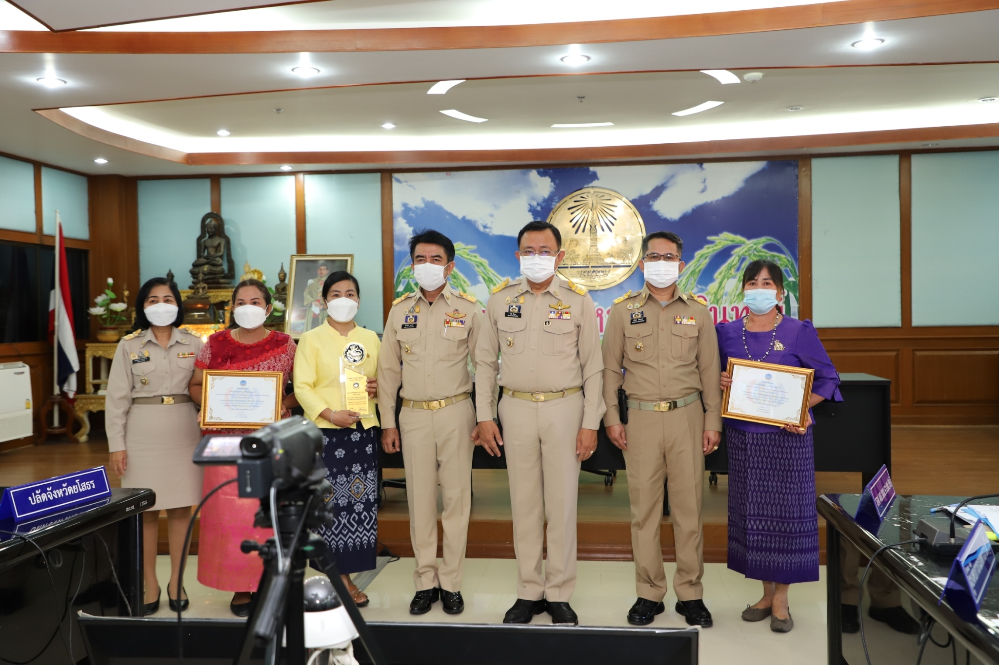 พช.ยโสธร ร่วมประชุมคณะกรมการจังหวัดยโสธร ประจำเดือน สิงหาคม ครั้งที่ 8/2565