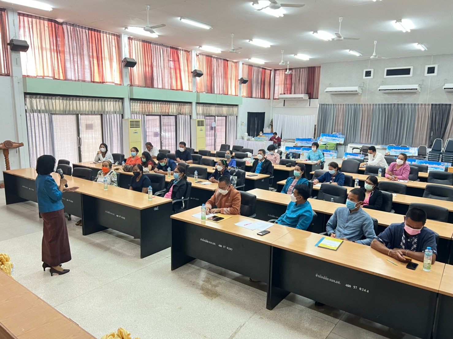 พช.ยโสธร เตรียมความพร้อมในการดำเนิน กิจกรรมการจัดแสดงและจำหน่ายผลิตภัณฑ์ OTOP เชื่อมโยงการท่องเที่ยวต่างจังหวัด