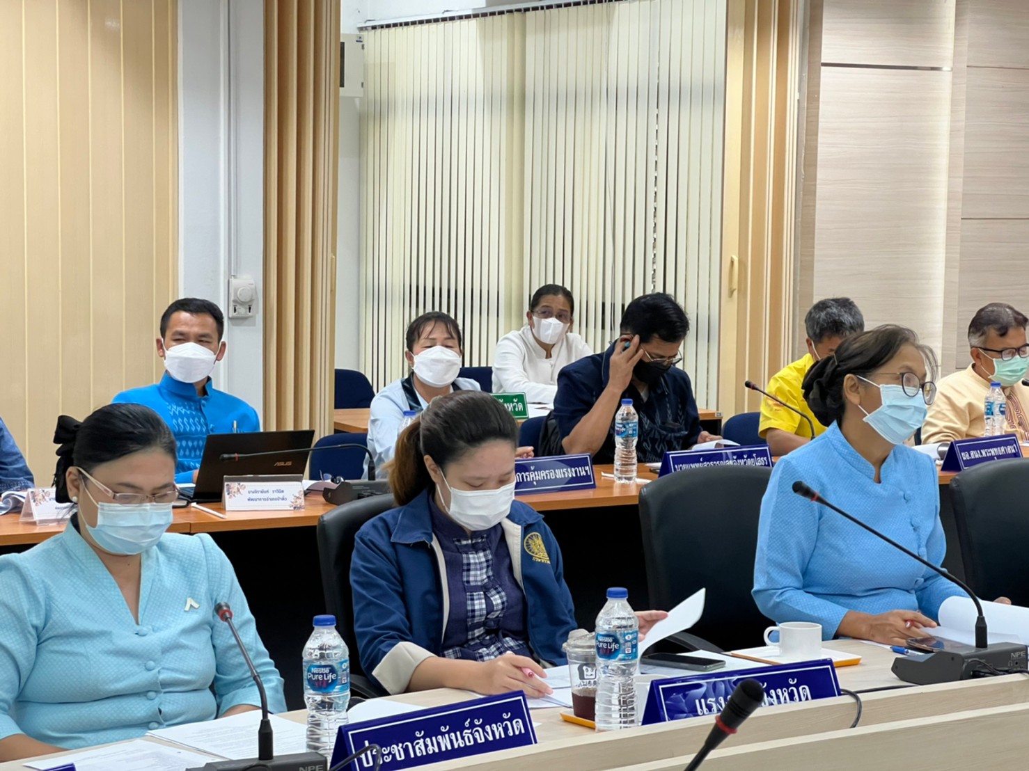 จ.ยโสธร ประชุมคณะทำงานบริหารการจัดเก็บข้อมูล จปฐ. ระดับจังหวัด ครั้งที่ 1/2565 เพื่อนำเสนอผลการจัดเก็บและรับรองข้อมูล จปฐ. ด้วยเครื่องมืออิเล็กทรอนิกส์ ระดับจังหวัด ประจำปี 2565