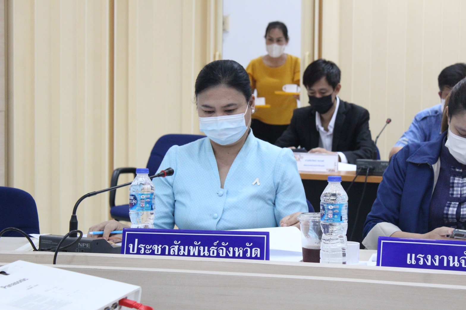 จ.ยโสธร ประชุมคณะทำงานบริหารการจัดเก็บข้อมูล จปฐ. ระดับจังหวัด ครั้งที่ 1/2565 เพื่อนำเสนอผลการจัดเก็บและรับรองข้อมูล จปฐ. ด้วยเครื่องมืออิเล็กทรอนิกส์ ระดับจังหวัด ประจำปี 2565