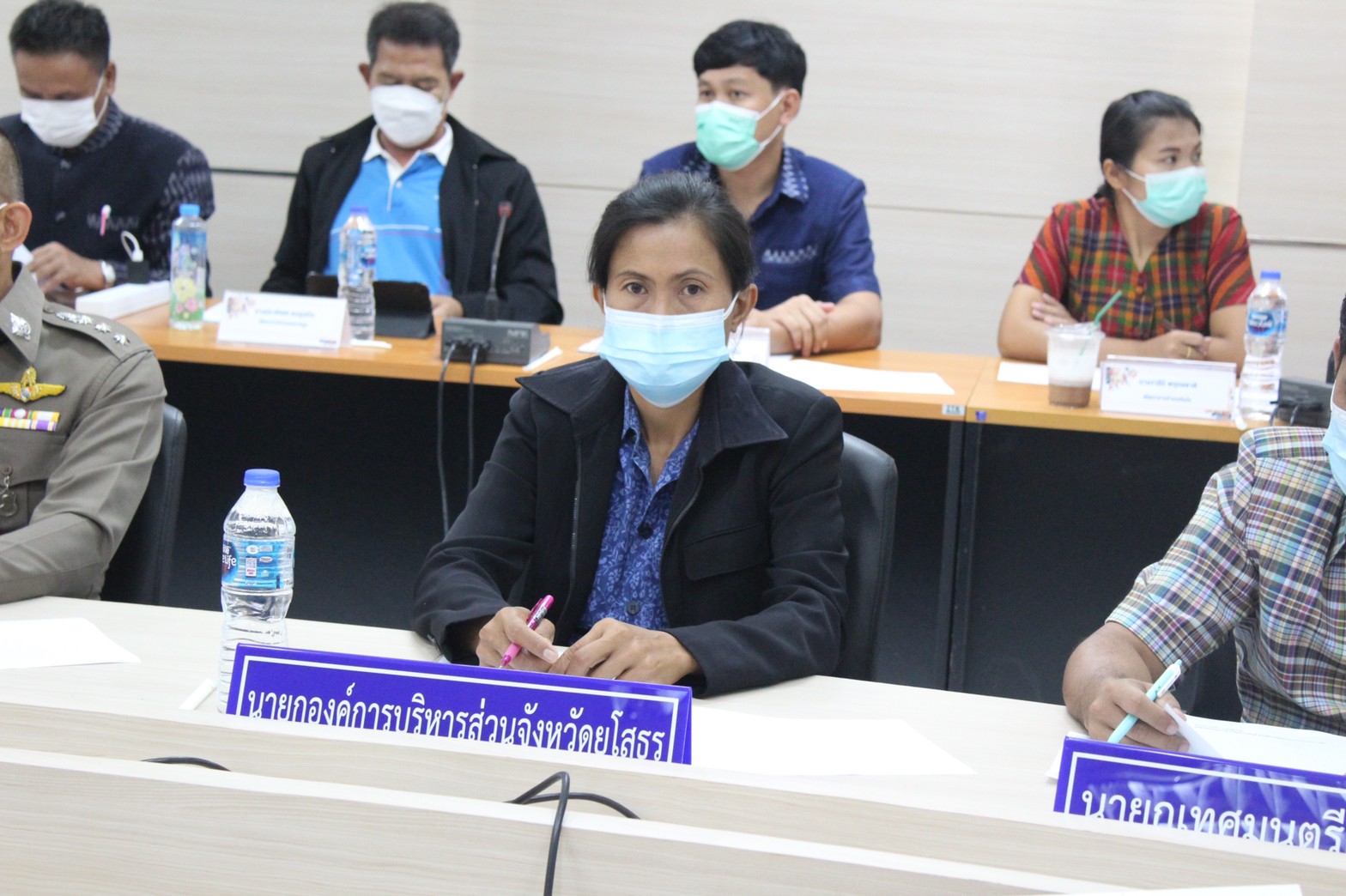 จ.ยโสธร ประชุมคณะทำงานบริหารการจัดเก็บข้อมูล จปฐ. ระดับจังหวัด ครั้งที่ 1/2565 เพื่อนำเสนอผลการจัดเก็บและรับรองข้อมูล จปฐ. ด้วยเครื่องมืออิเล็กทรอนิกส์ ระดับจังหวัด ประจำปี 2565