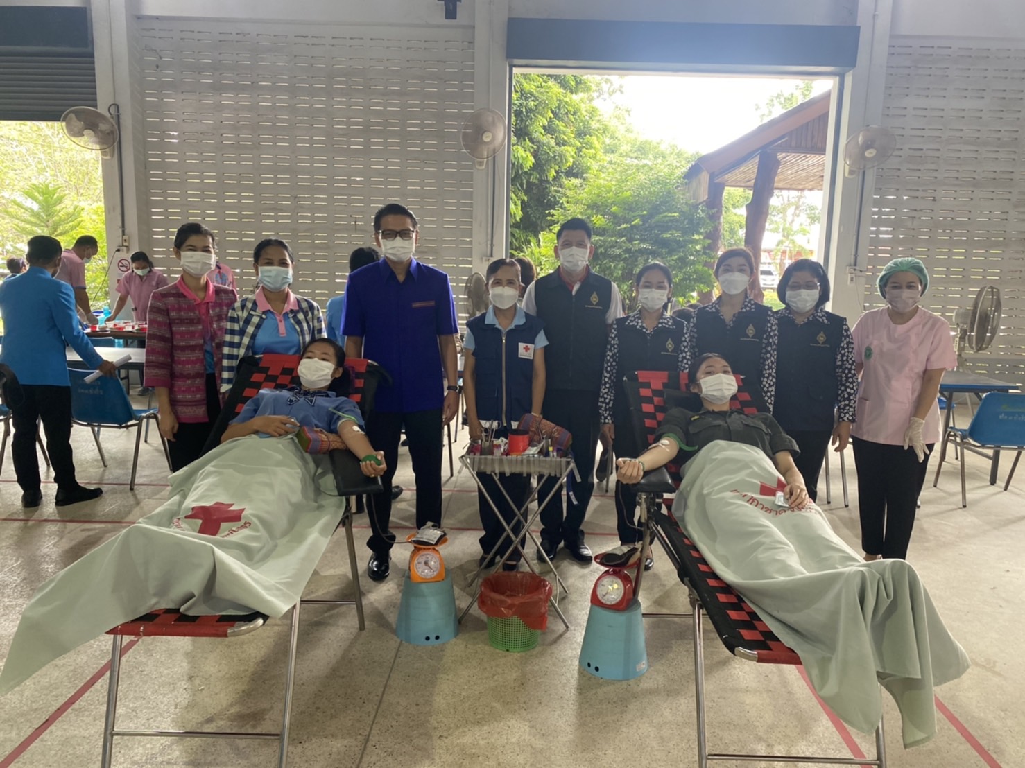 พช.ยโสธร จัดกิจกรรมบริจาคโลหิตตามโครงการบริจาคโลหิต “90 พรรษา 90 ล้านซีซี ถวายราชสดุดี สมเด็จพระบรมราชชนนีพันปีหลวง” ร่วมกับ สำนักงานเหล่ากาชาดจังหวัดยโสธร