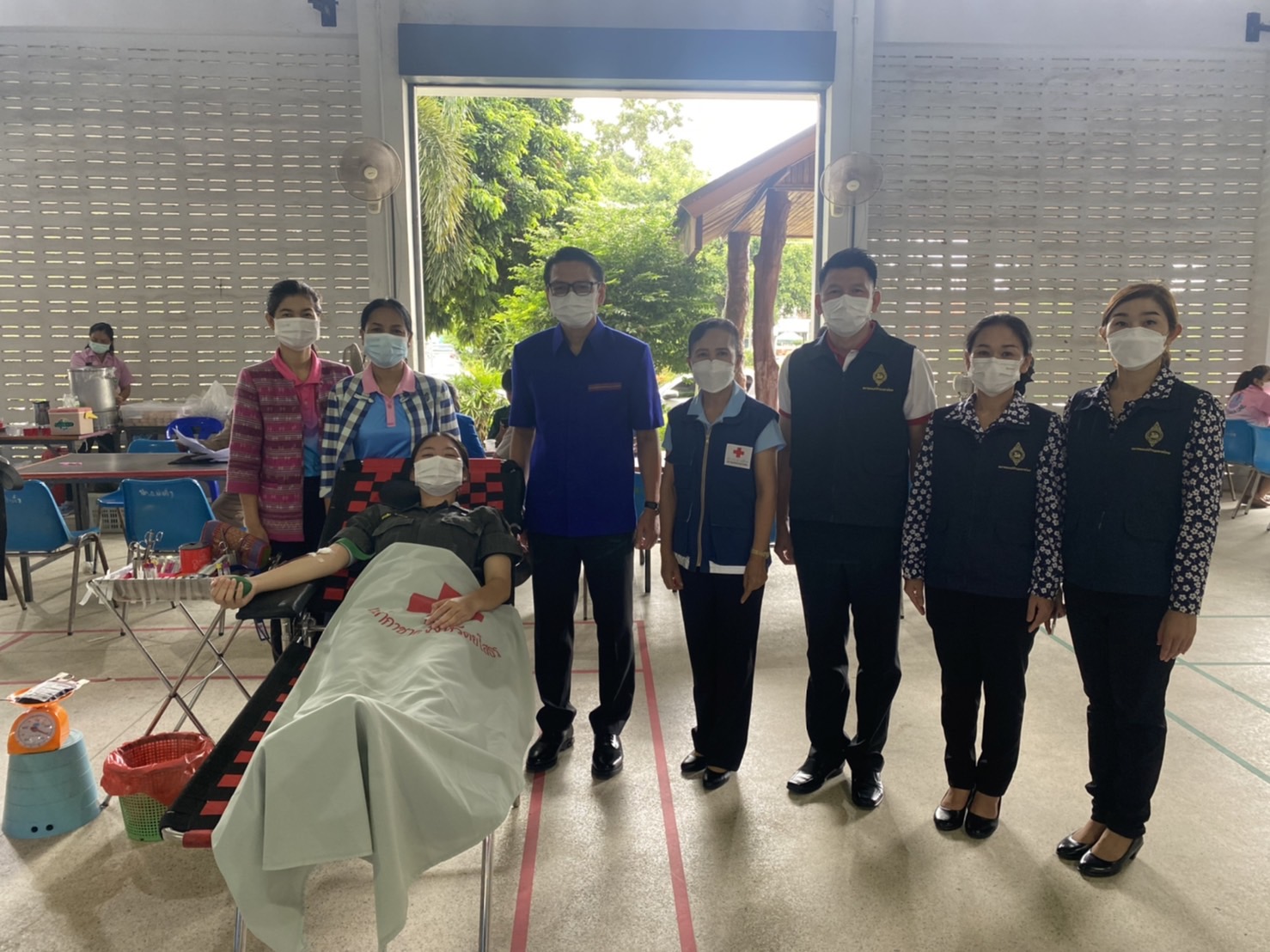 พช.ยโสธร จัดกิจกรรมบริจาคโลหิตตามโครงการบริจาคโลหิต “90 พรรษา 90 ล้านซีซี ถวายราชสดุดี สมเด็จพระบรมราชชนนีพันปีหลวง” ร่วมกับ สำนักงานเหล่ากาชาดจังหวัดยโสธร