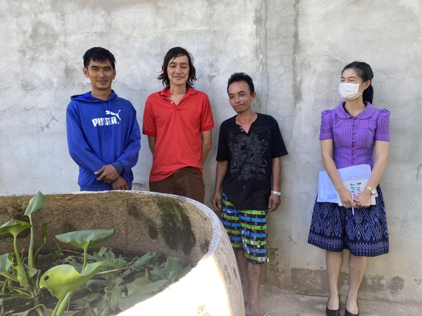 พช.ยโสธร…ติดตามและเยี่ยมให้กำลังใจแก่เยาวชนกลุ่มเสี่ยงและผู้ผ่านการบำบัดฯ…กิจกรรมสนับสนุนกิจกรรมศูนย์เรียนรู้ต้นแบบหนุนเสริมสัมมาชีพชุมชนแก่เยาวชนกลุ่มเสี่ยงและผู้ผ่านการบำบัดฯ โครงการส่งเสริมและพัฒนาหมู่บ้านกองทุนแม่ของแผ่นดิน ประจำปี 2565