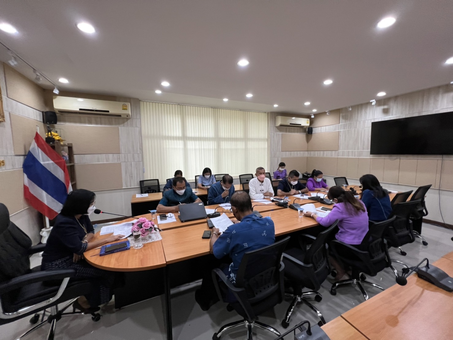 พช.ยโสธร ประชุมเตรียมความพร้อมคณะกรรมการคัดเลือกอาสาพัฒนา (อสพ.) รุ่นที่ 74 จังหวัดยโสธร ครั้งที่ 1/2565