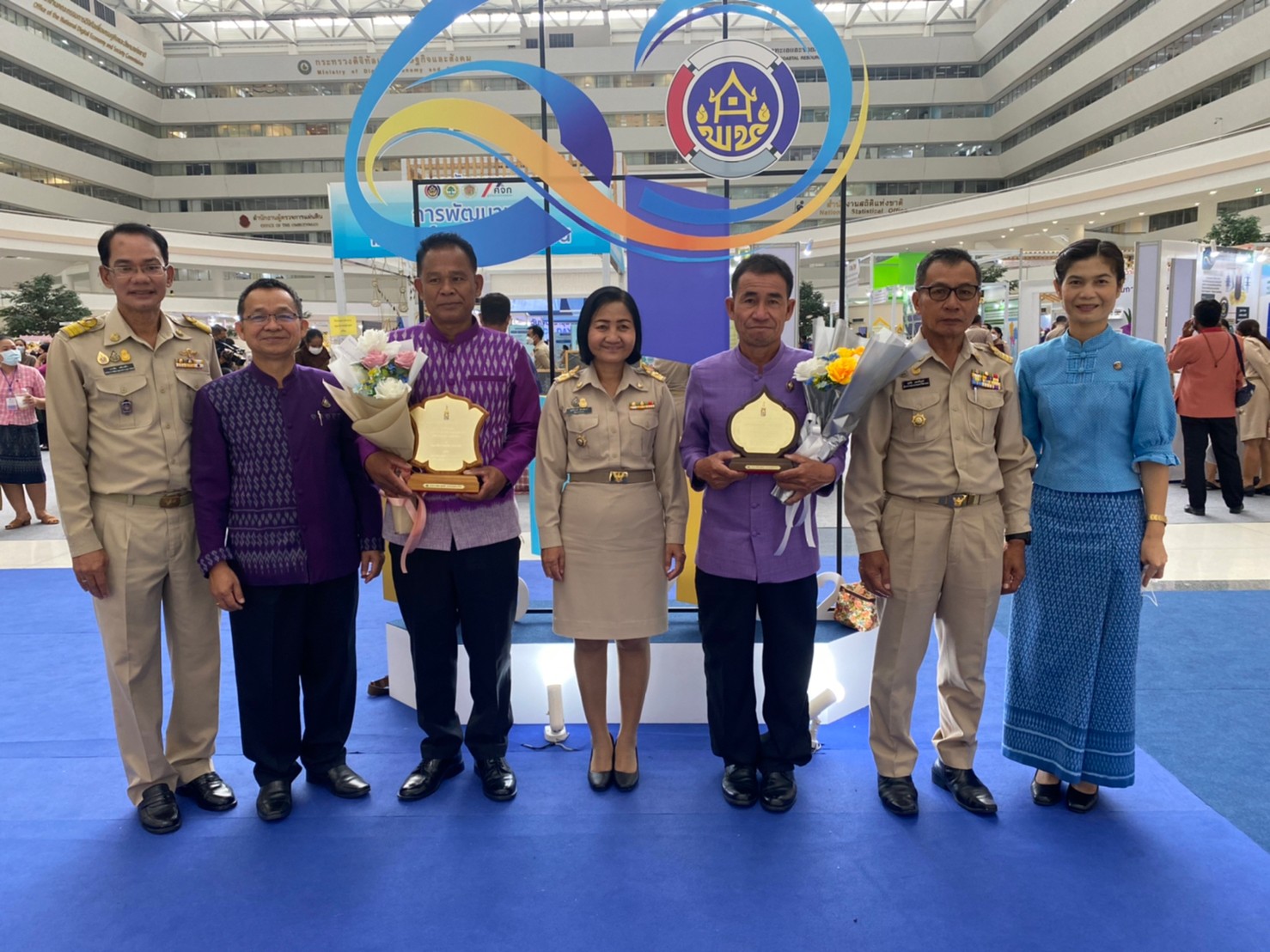 พช.ยโสธร  ร่วมงานวันพัฒนาชุมชน 2565 ครั้งที่ 11 วาระครบรอบ 60 ปี กรมการพัฒนาชุมชน