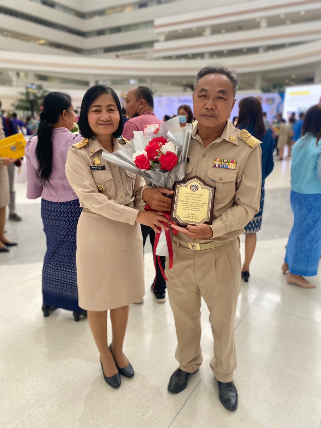 พช.ยโสธร  ร่วมงานวันพัฒนาชุมชน 2565 ครั้งที่ 11 วาระครบรอบ 60 ปี กรมการพัฒนาชุมชน