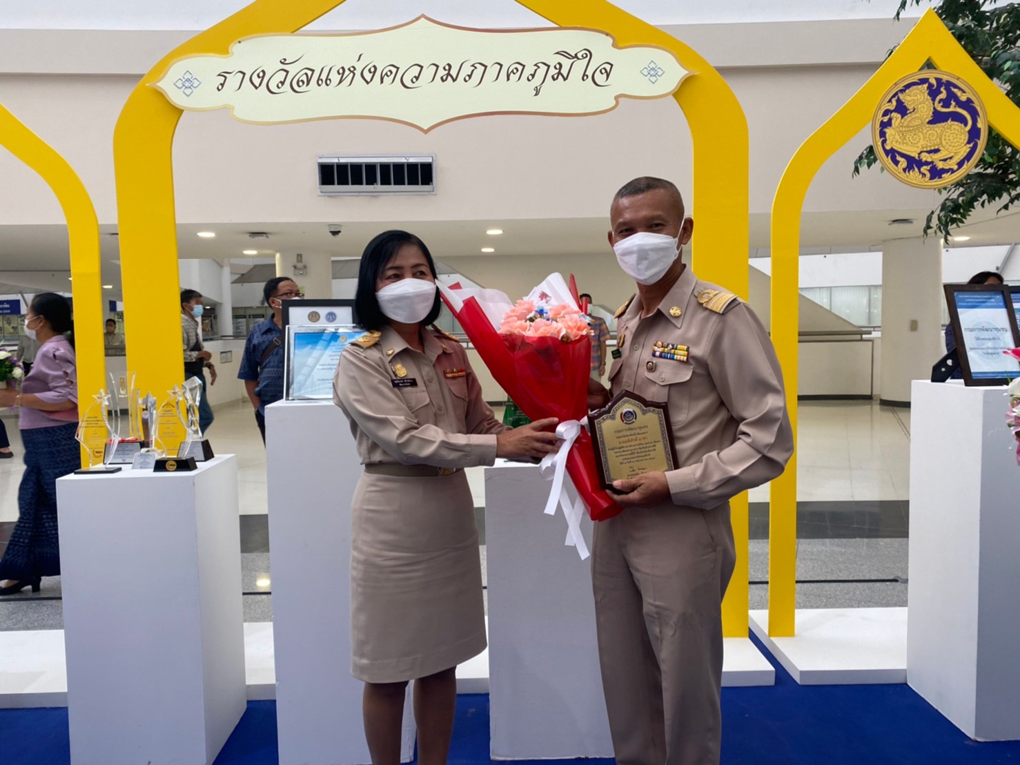 พช.ยโสธร  ร่วมงานวันพัฒนาชุมชน 2565 ครั้งที่ 11 วาระครบรอบ 60 ปี กรมการพัฒนาชุมชน