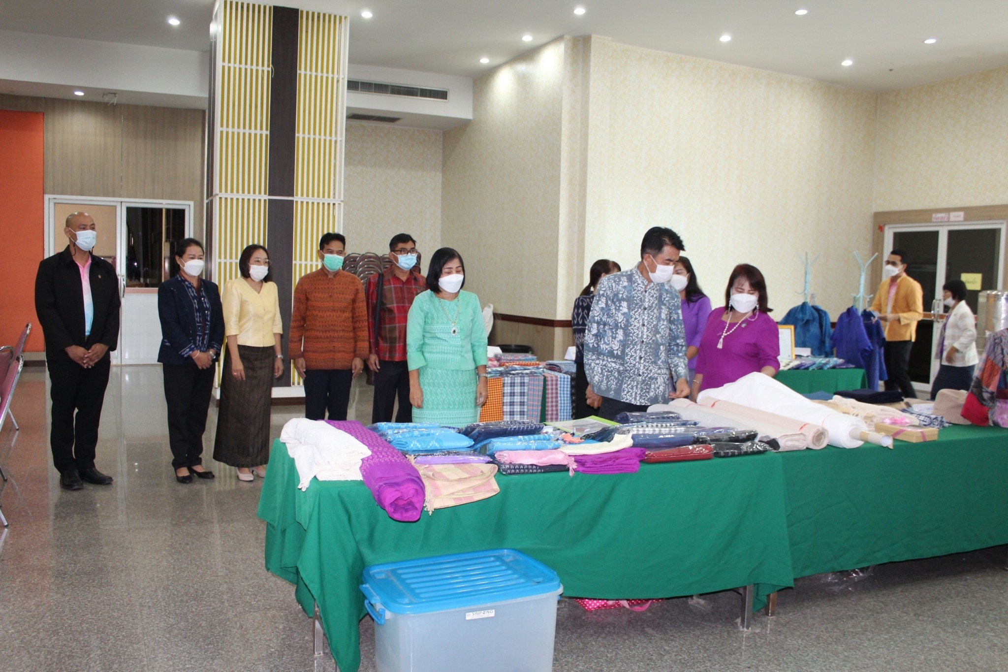 พช.ยโสธรเดินหน้าขับเคลื่อนโครงการส่งเสริมผลิตภัณฑ์ด้านการท่องเที่ยว กิจกรรมหลักพัฒนายกระดับคุณภาพผ้าทอ เพื่อกระตุ้นเศรษฐกิจฐานรากขยายตัว