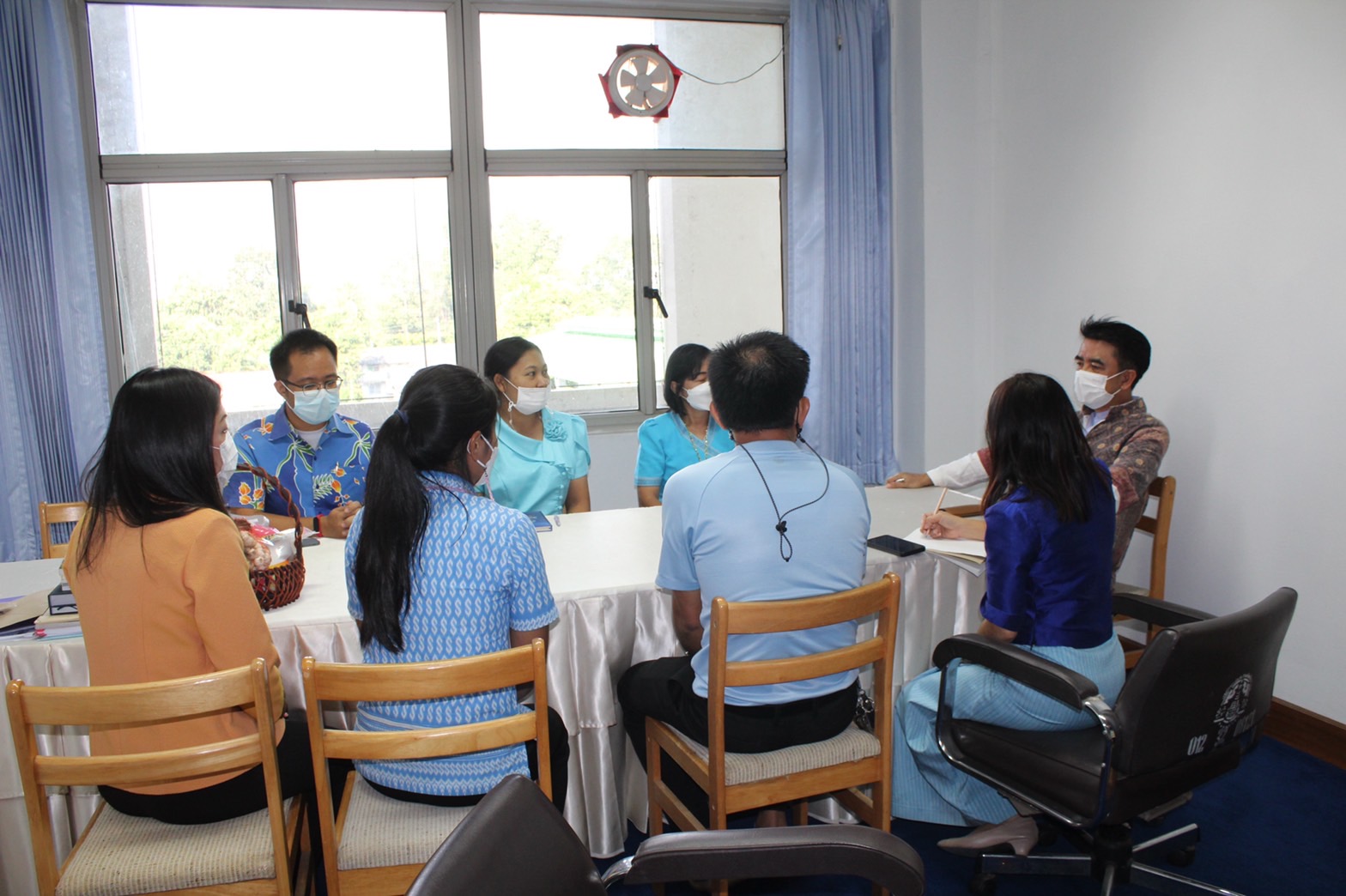 จังหวัดยโสธร : ต้อนรับอบอุ่น ข้าราชการและเจ้าหน้าที่ใหม่  สู่รั้วสำนักงานพัฒนาชุมชนจังหวัดยโสธร