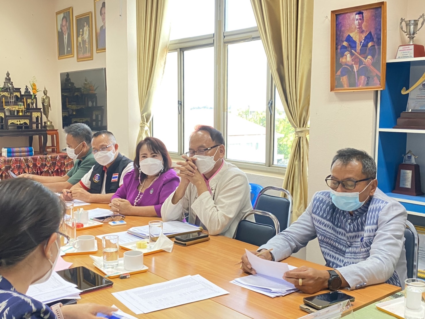 ?พช.ยโสธร ประชุมผู้อำนวยการ กลุ่มงาน พัฒนาการอำเภอ และเจ้าหน้าที่พัฒนาชุมชน ครั้งที่ 1/2565