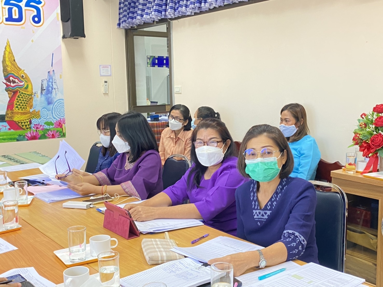 ?พช.ยโสธร ประชุมผู้อำนวยการ กลุ่มงาน พัฒนาการอำเภอ และเจ้าหน้าที่พัฒนาชุมชน ครั้งที่ 1/2565