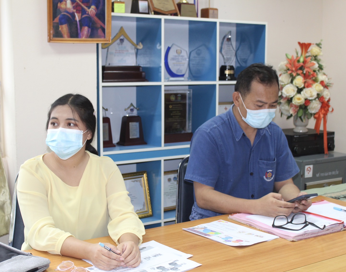 ?พช.ยโสธร ร่วมการฝึกอบรมก่อนการปฏิบัติงานอาสาพัฒนา (อสพ.) รุ่นที่ 74 จำนวน 2 ราย